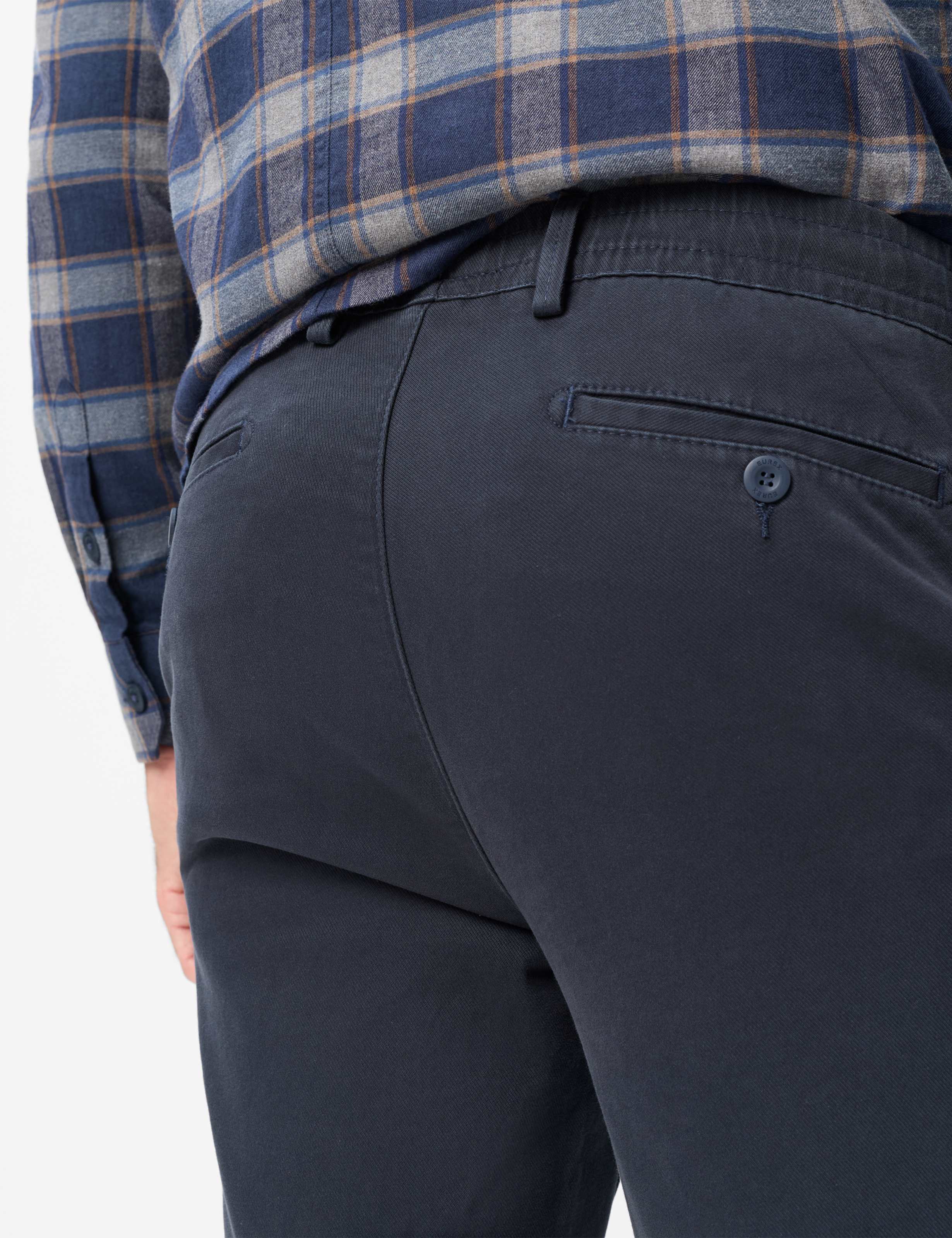 Homme Style THORE Bleu Foncé Regular Fit Détail 2