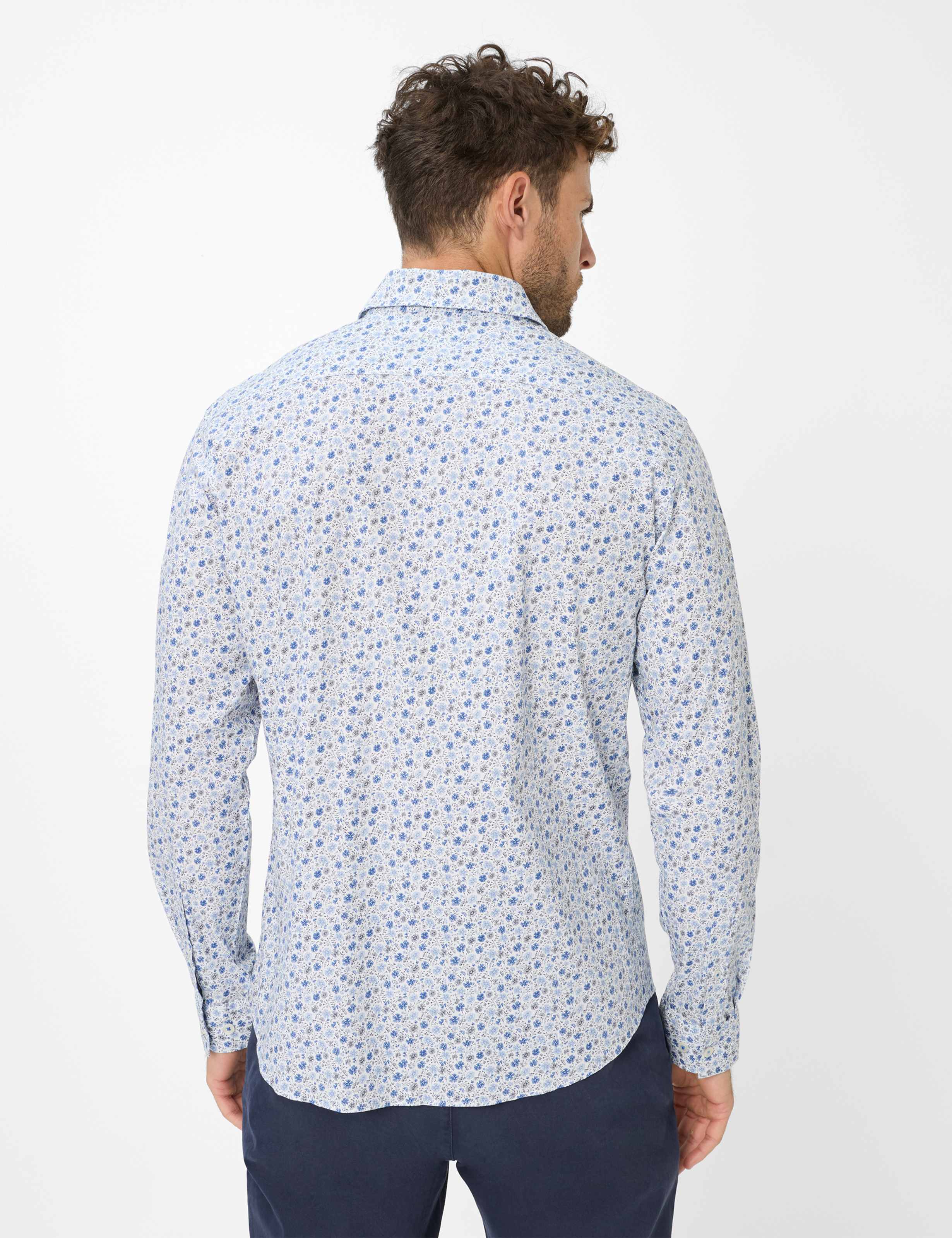 Men Style HAROLD Blue  Model back