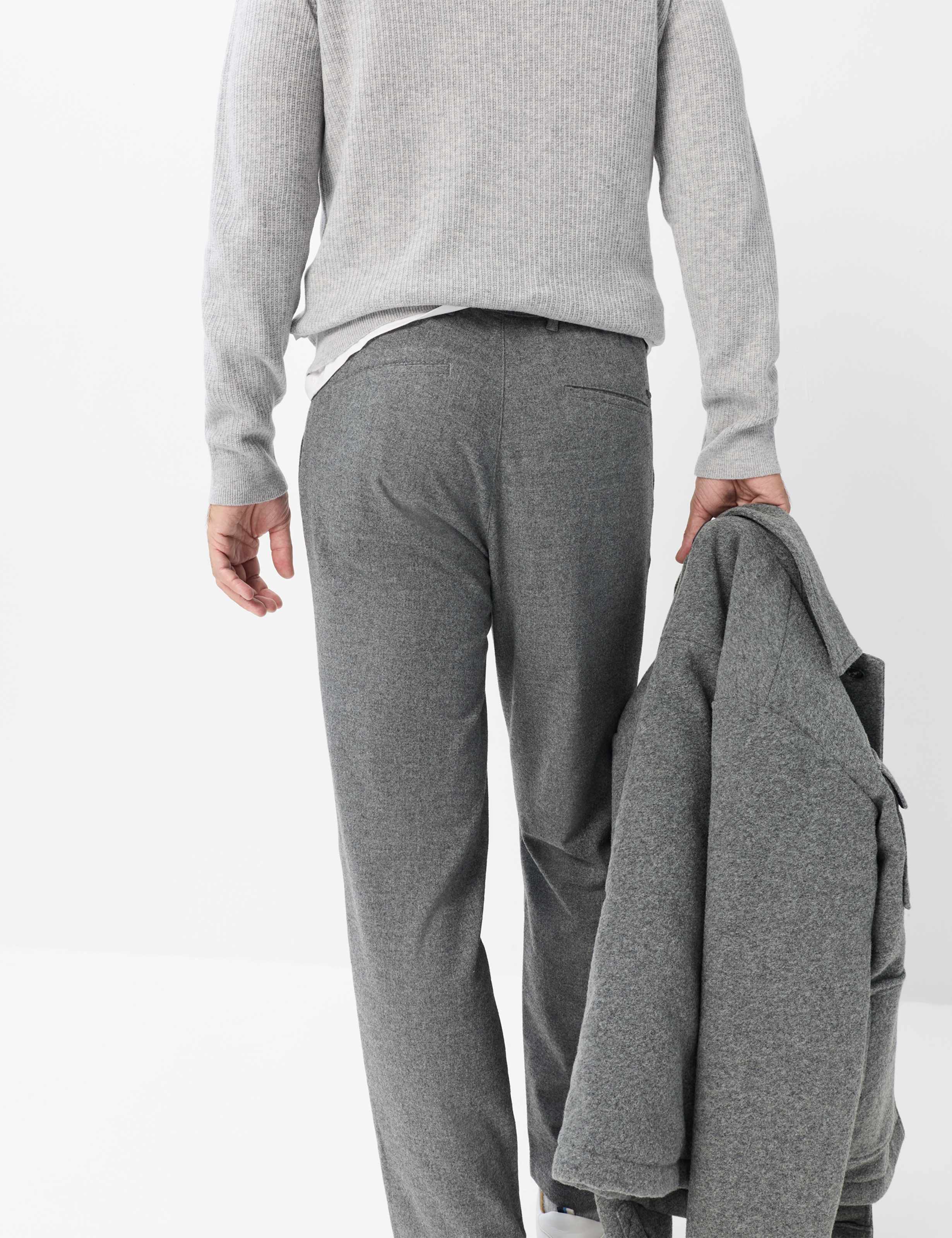 Herren Style PERCY Hellgrau Relaxed Fit Detail 1