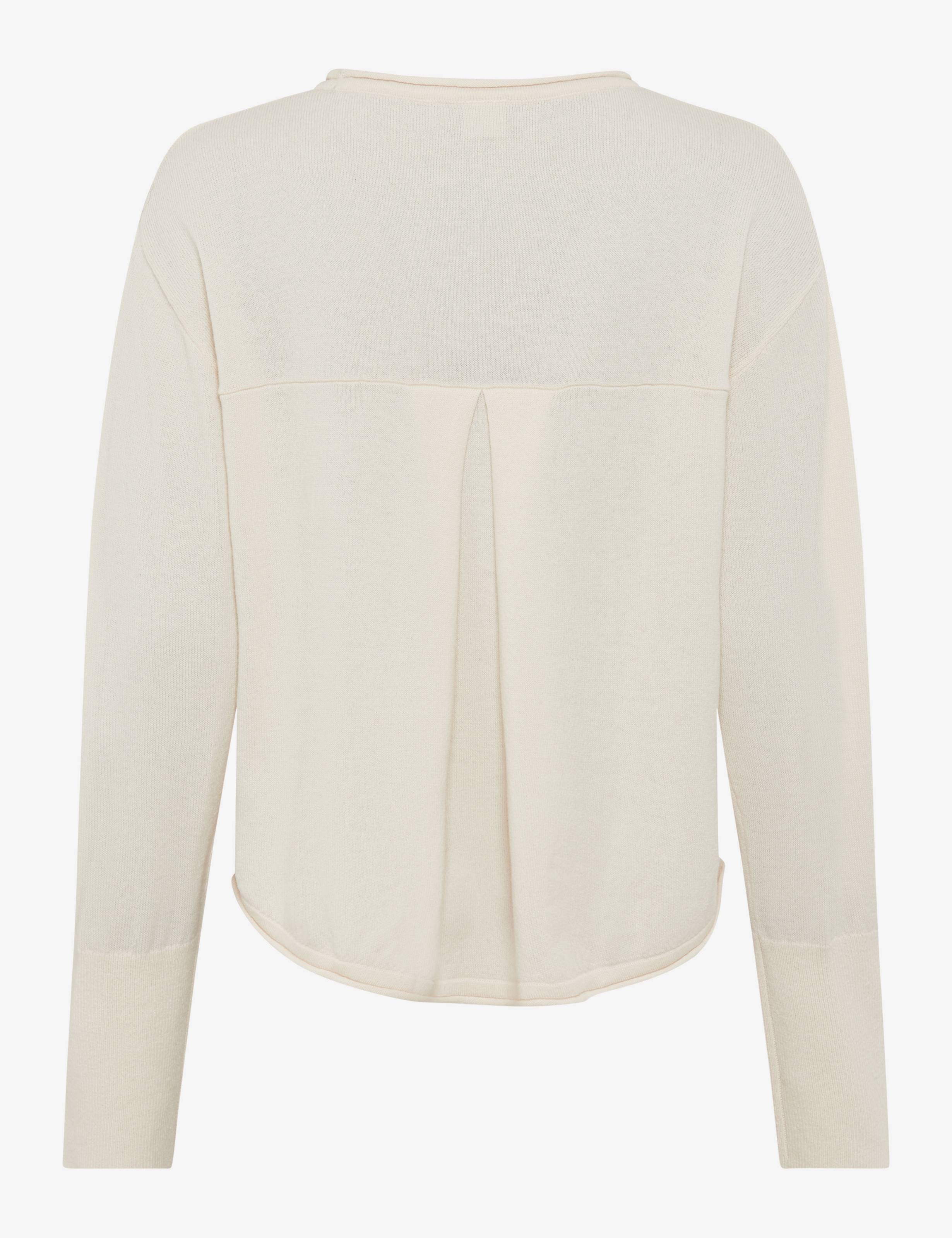 Women Style LIZ Cream White  Stand-alone rear view