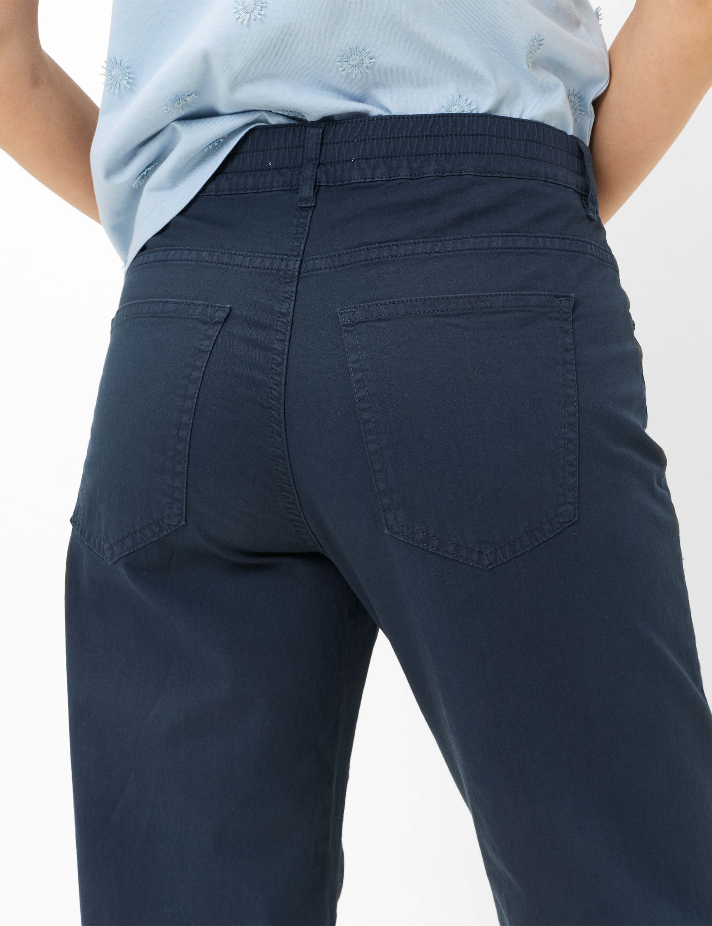 Femme Style MAINE S Bleu Foncé Wide Leg Détail 2