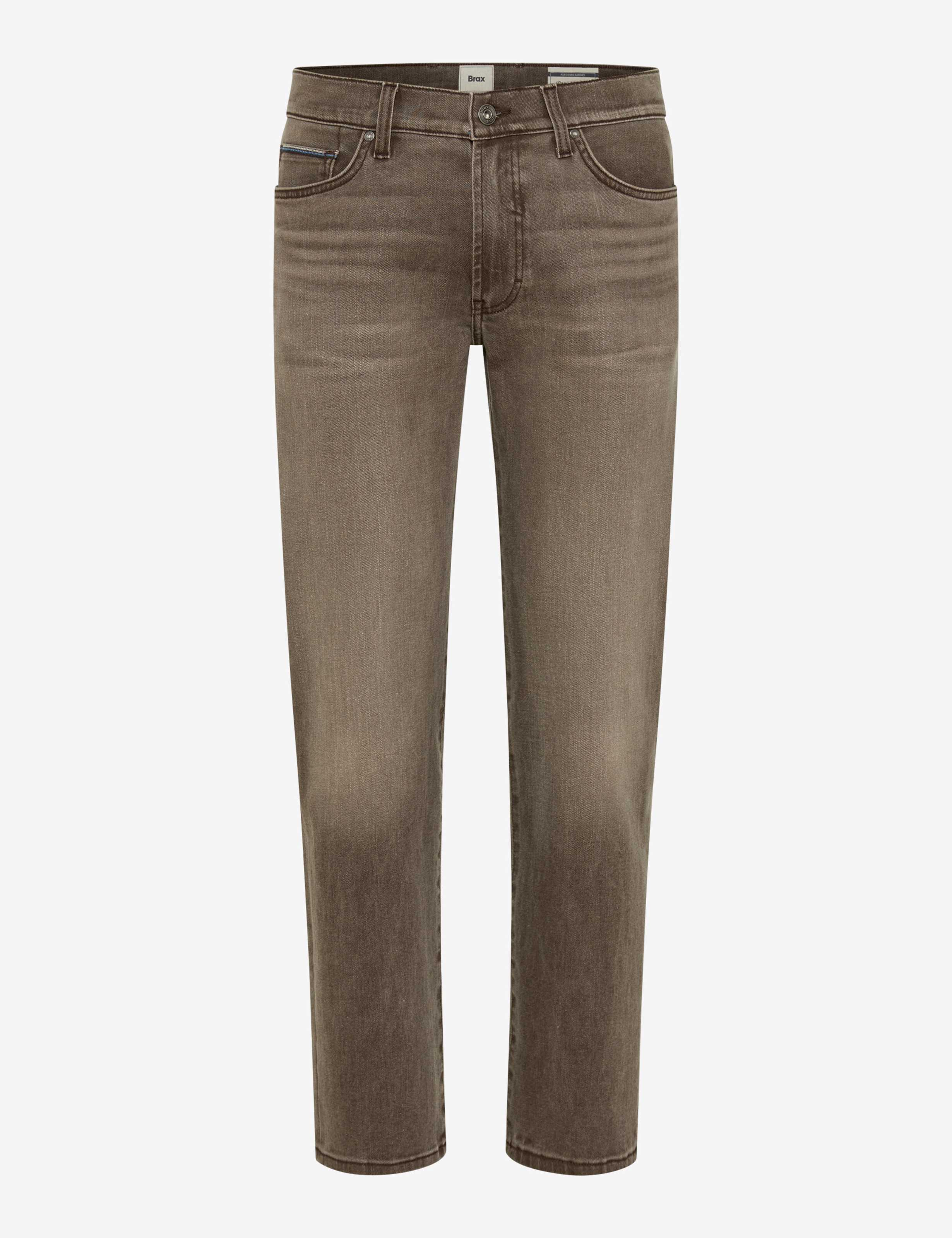 Heren Style CLINT Denim Donkerbruin Relaxed Fit Beeld voorkant