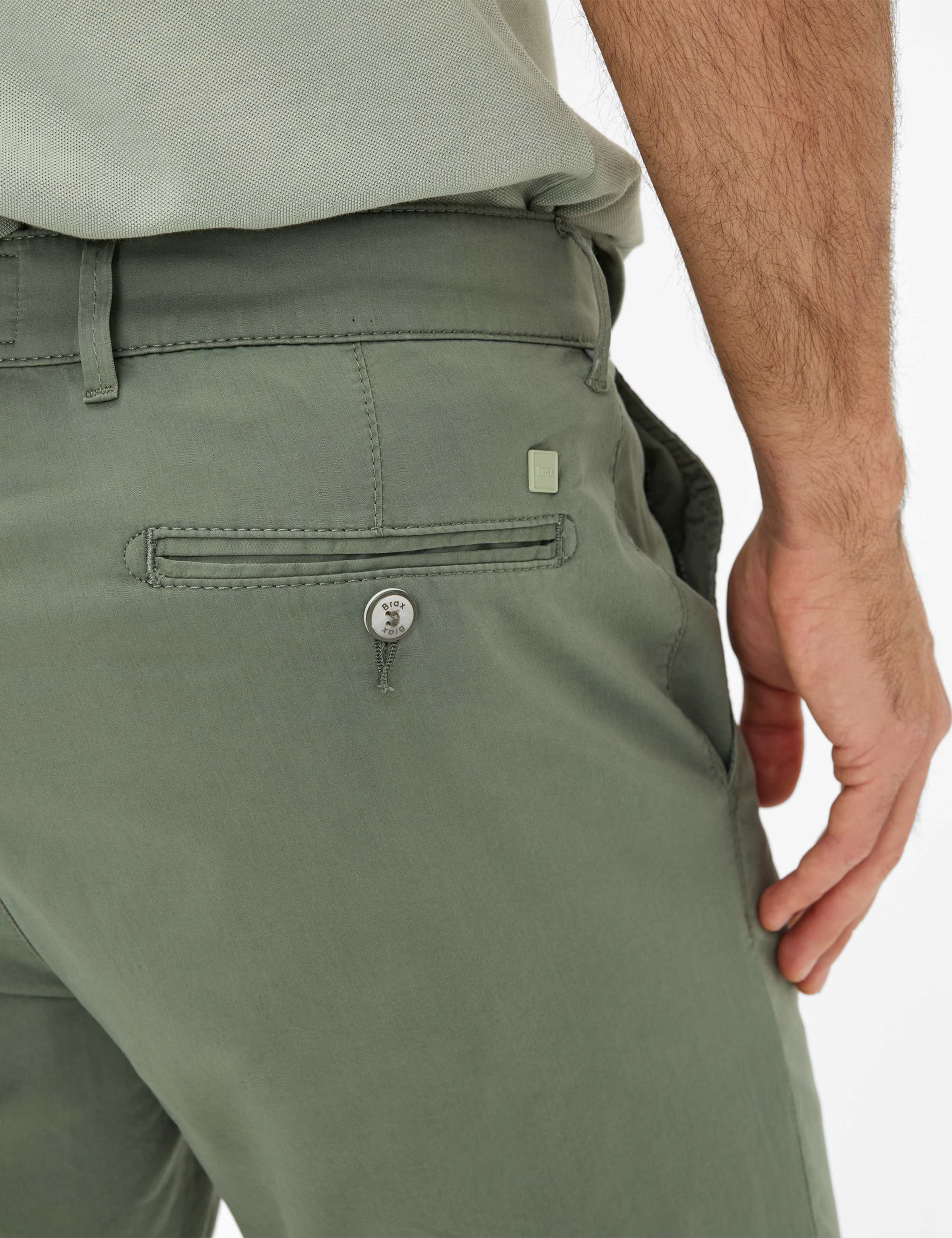 Men Style BOZEN Green Regular Fit Detail 2