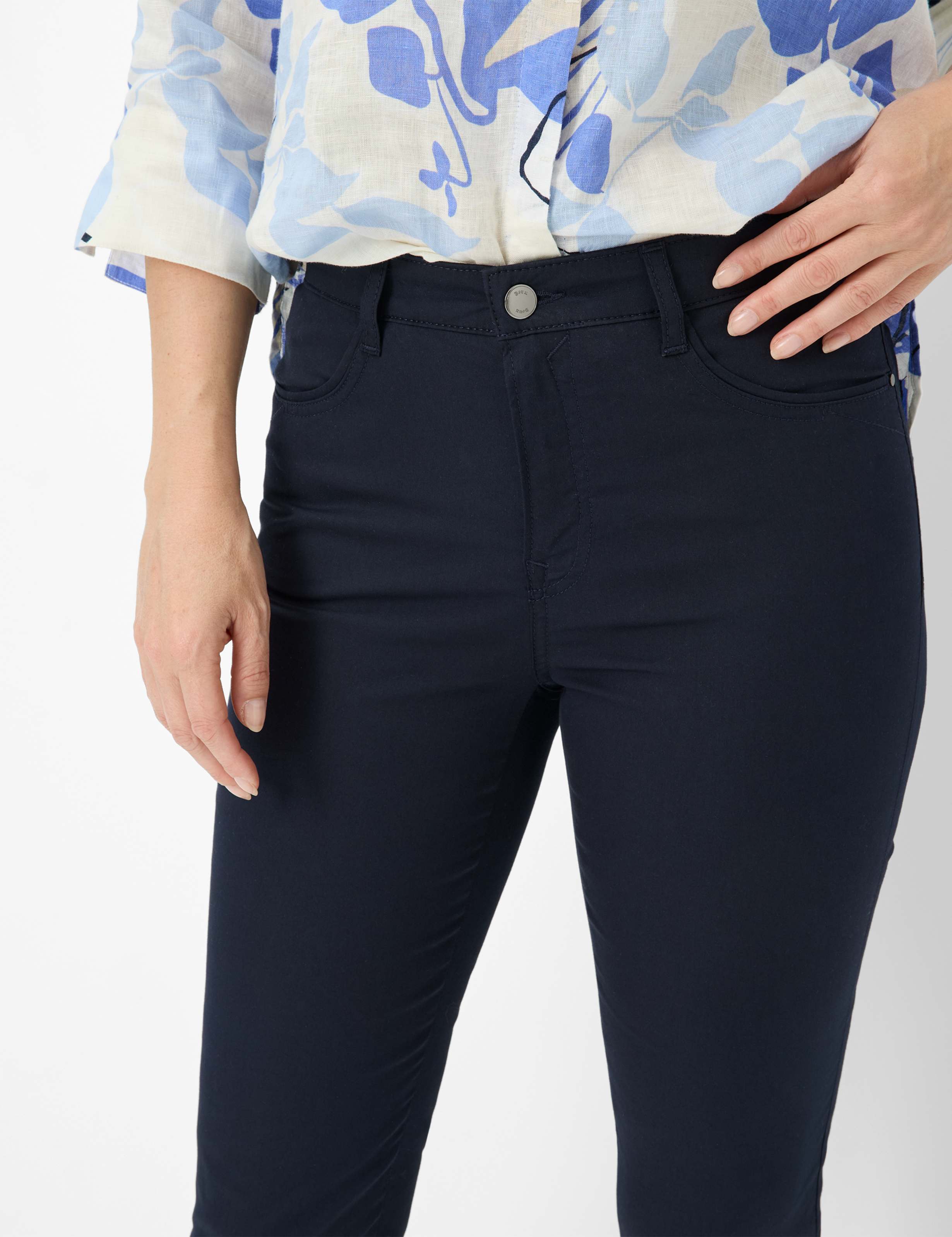 Damen Style MARY C Dunkelblau Regular Fit Detail 2