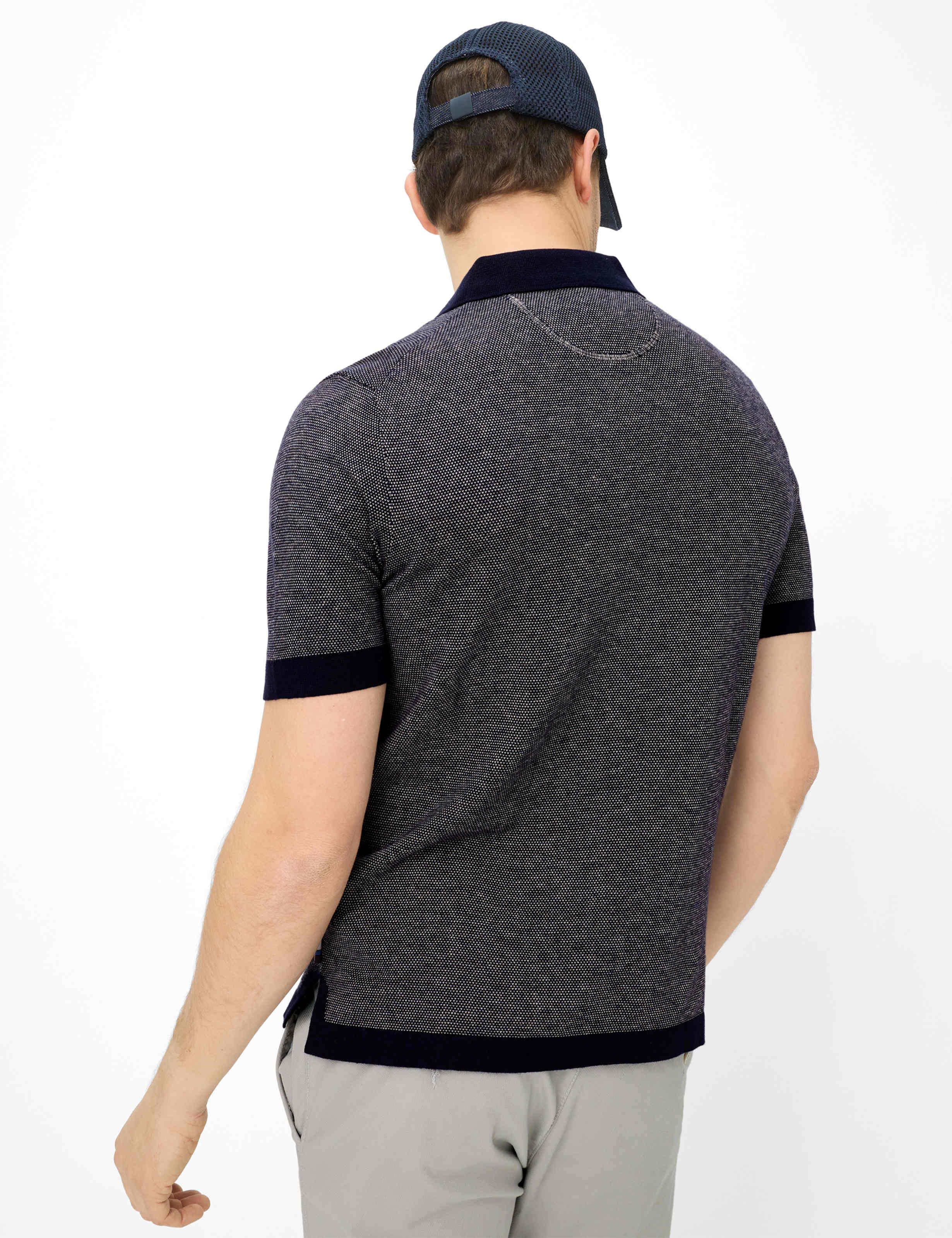 Thumbnail - Brax Herren Polo Style PASCAL navy, dunkelblau, Gr. L