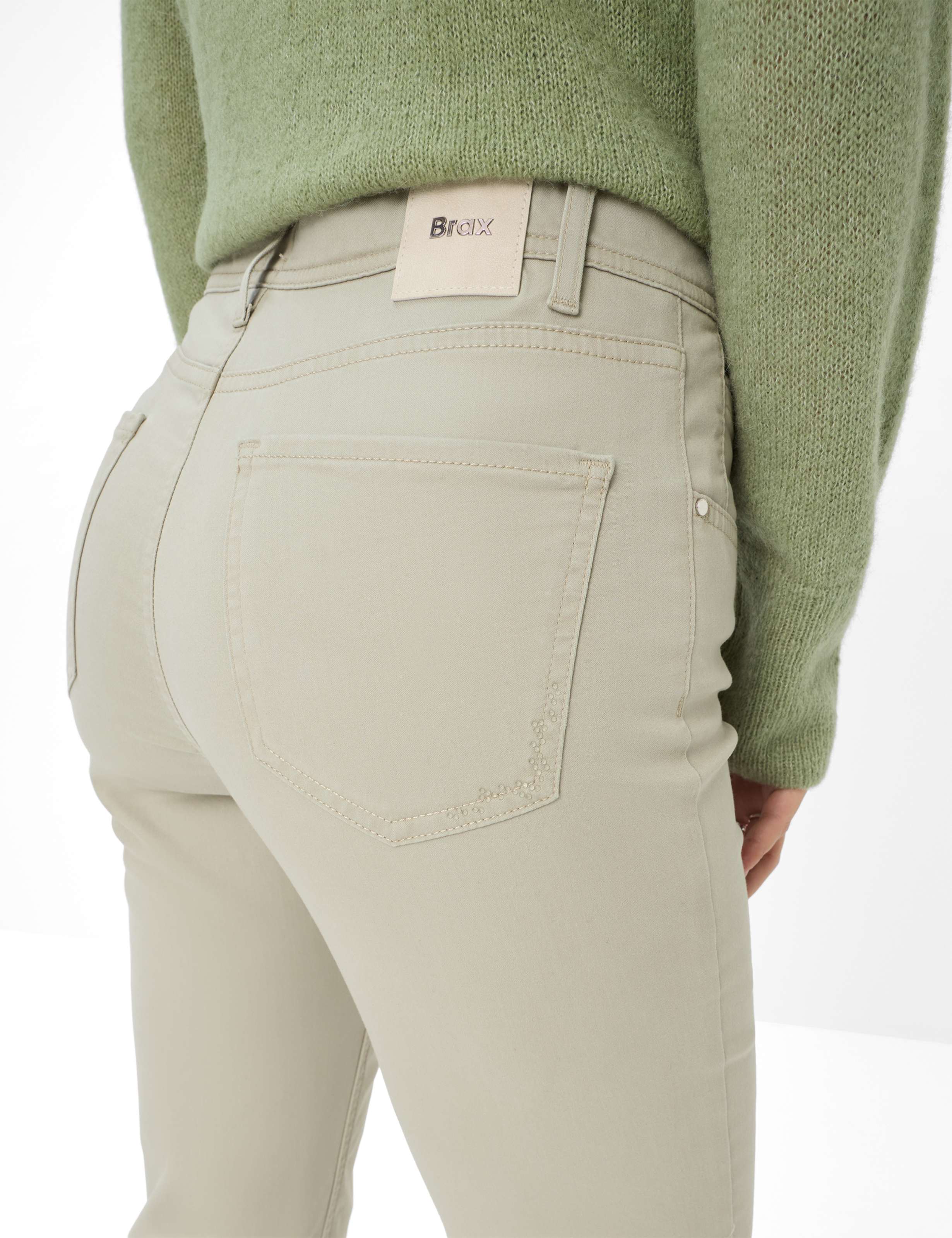 Damen Style MARY Hellgrün Regular Fit Detail 2