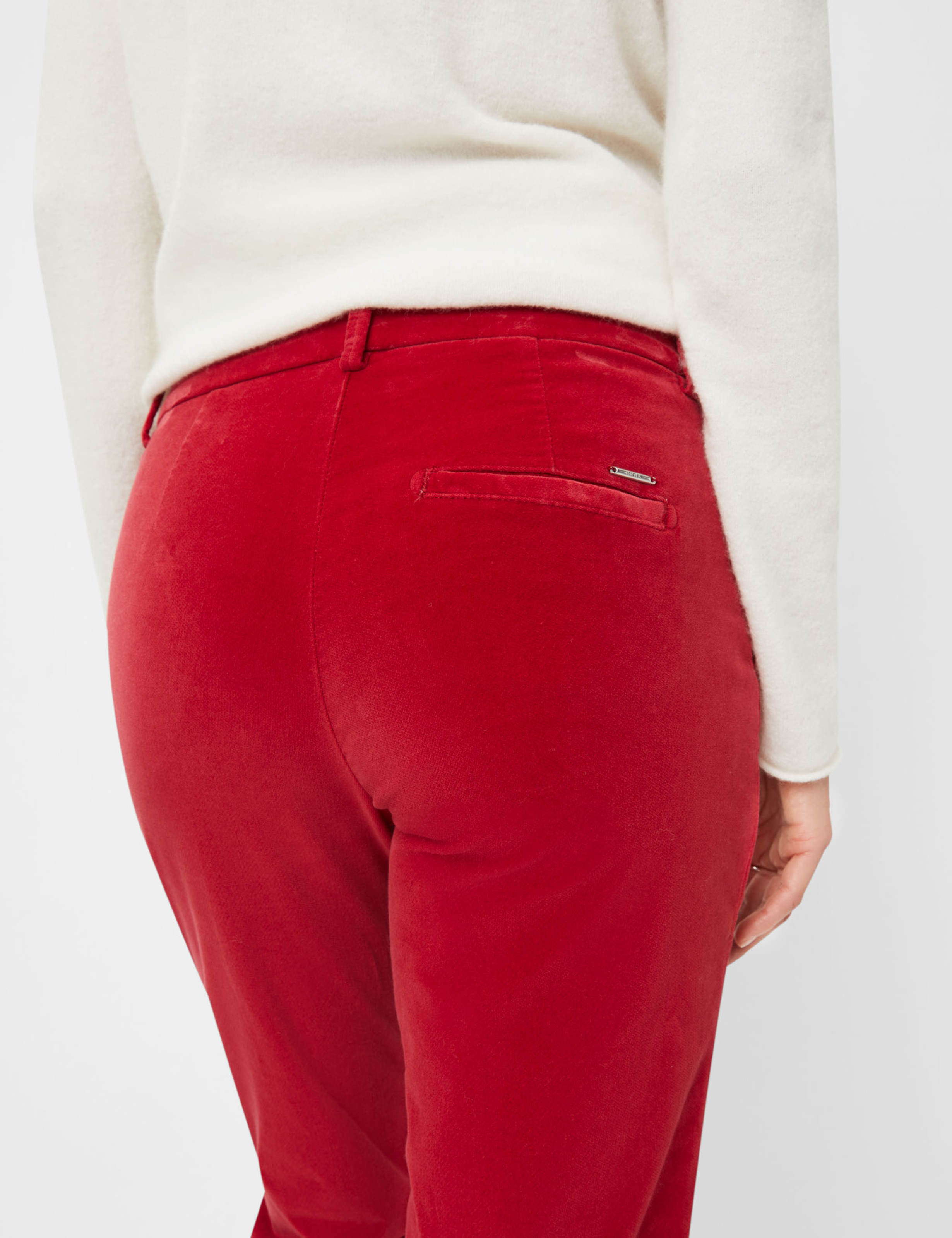 Damen Style MARON S Rot Regular Fit Detail 2