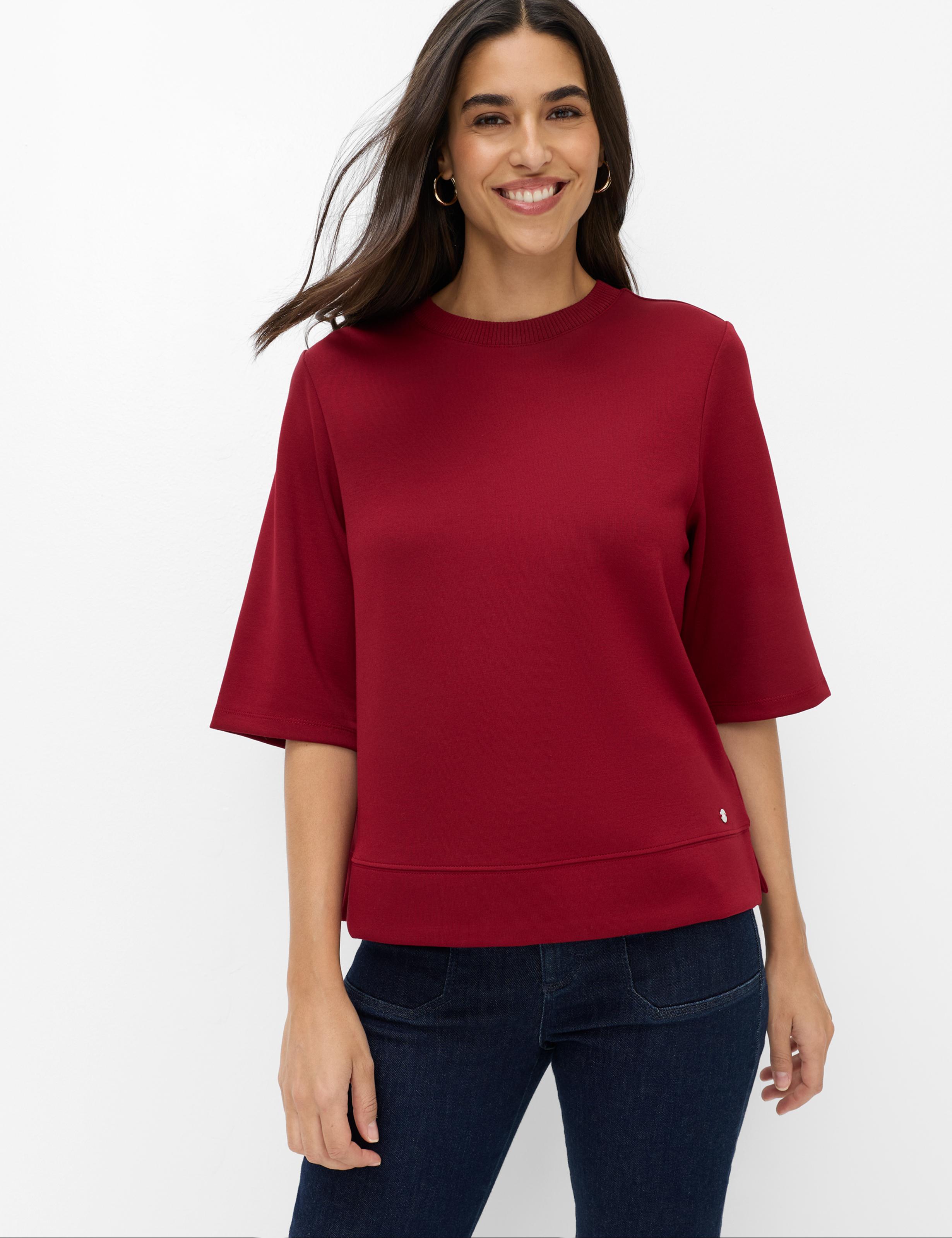 Tons rouges, Femme, Style BERTA M, MODEL_FRONT_ISHOP