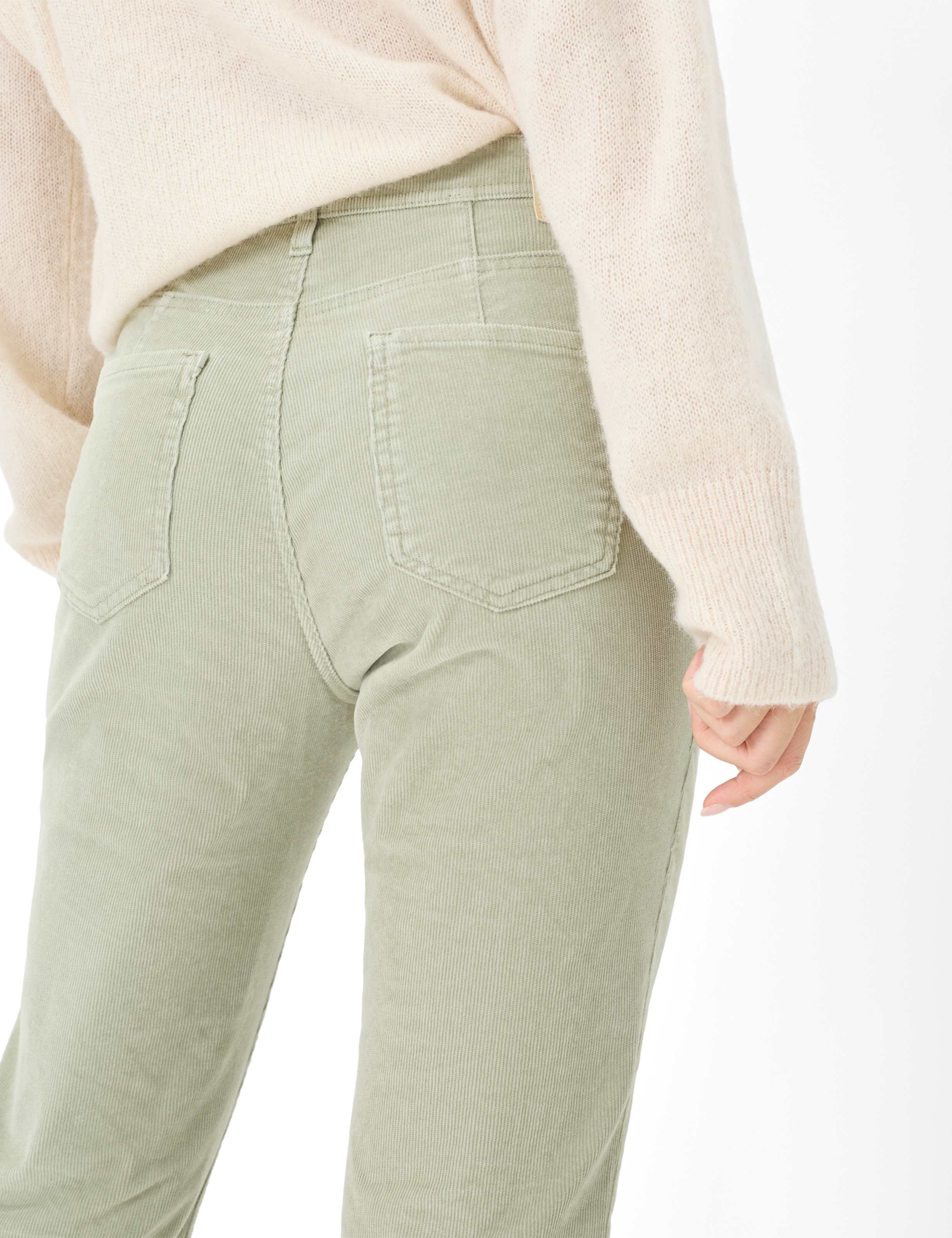 Femme Style MARY Vert Clair Regular Fit Détail 2