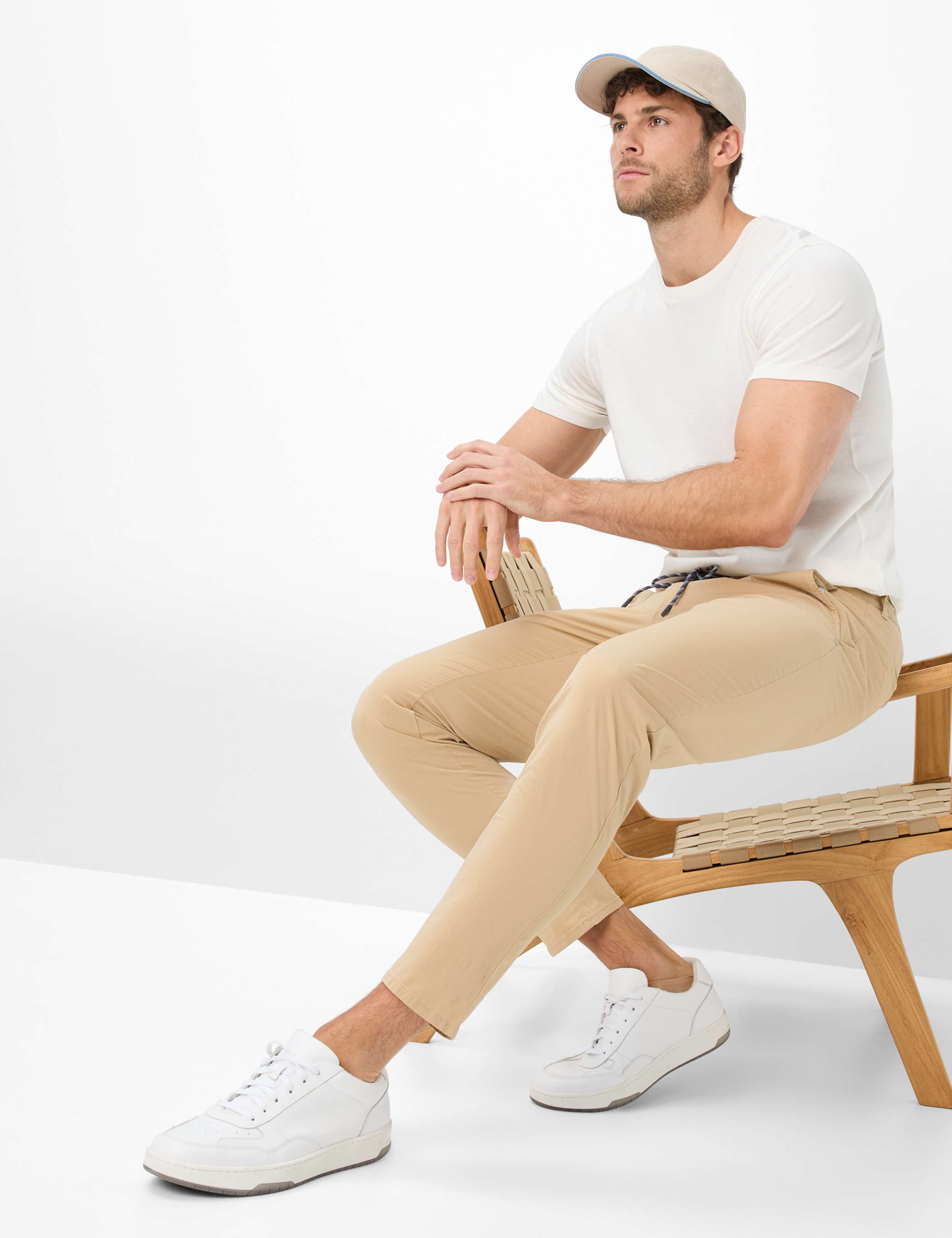 Herren Style FABIO Beige Modern Fit Detail 1