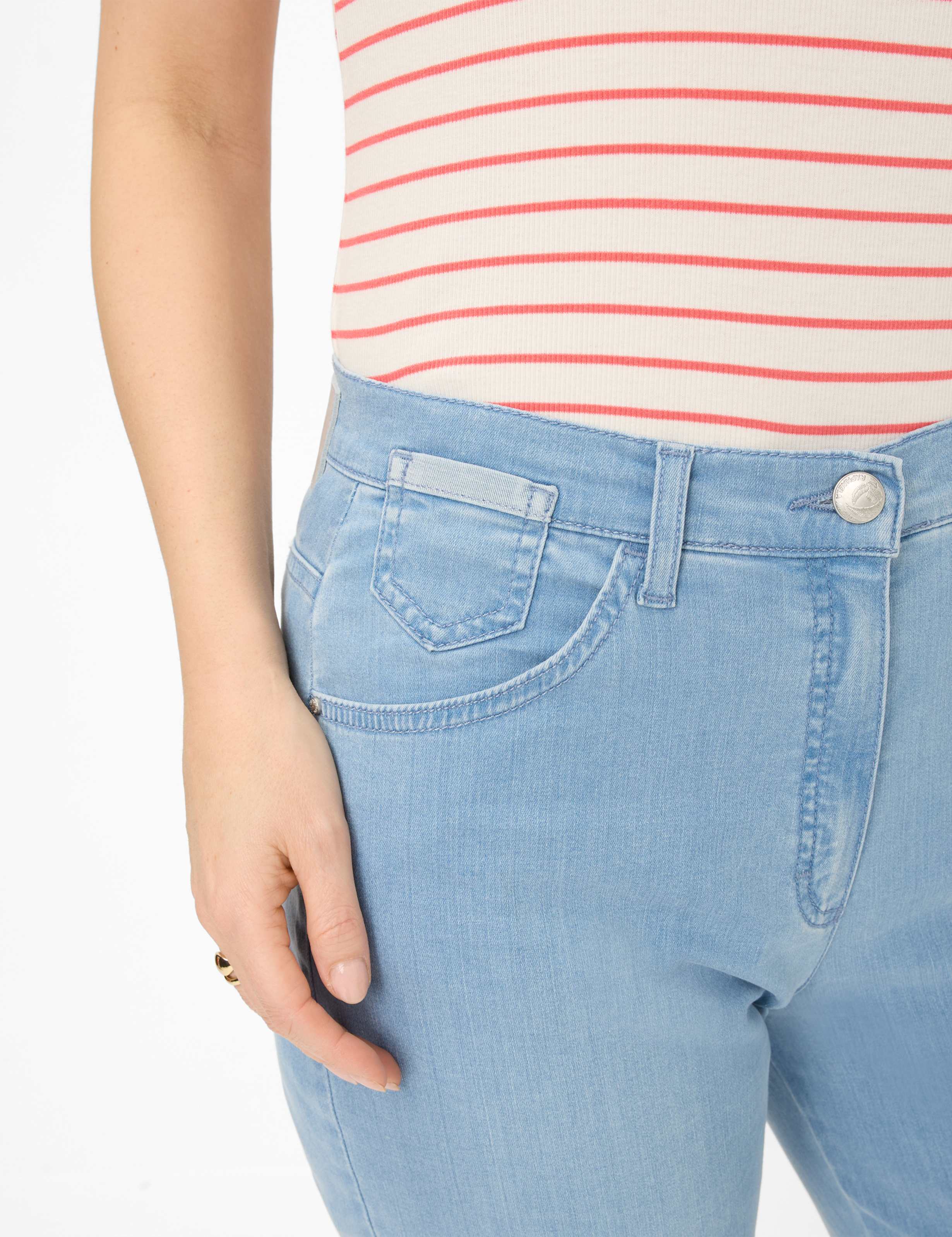Damen Style CORRY Denim Hellblau Comfort Plus Fit Detail 2