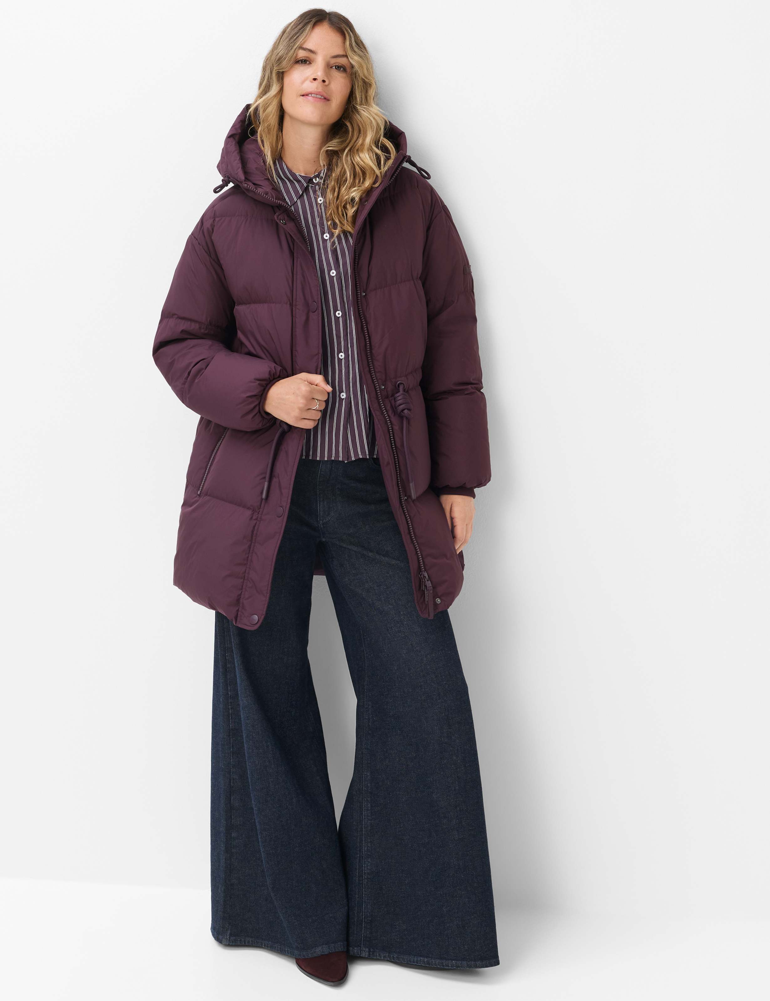 Dame Style TILDA Mørk Lilla  Model Outfit