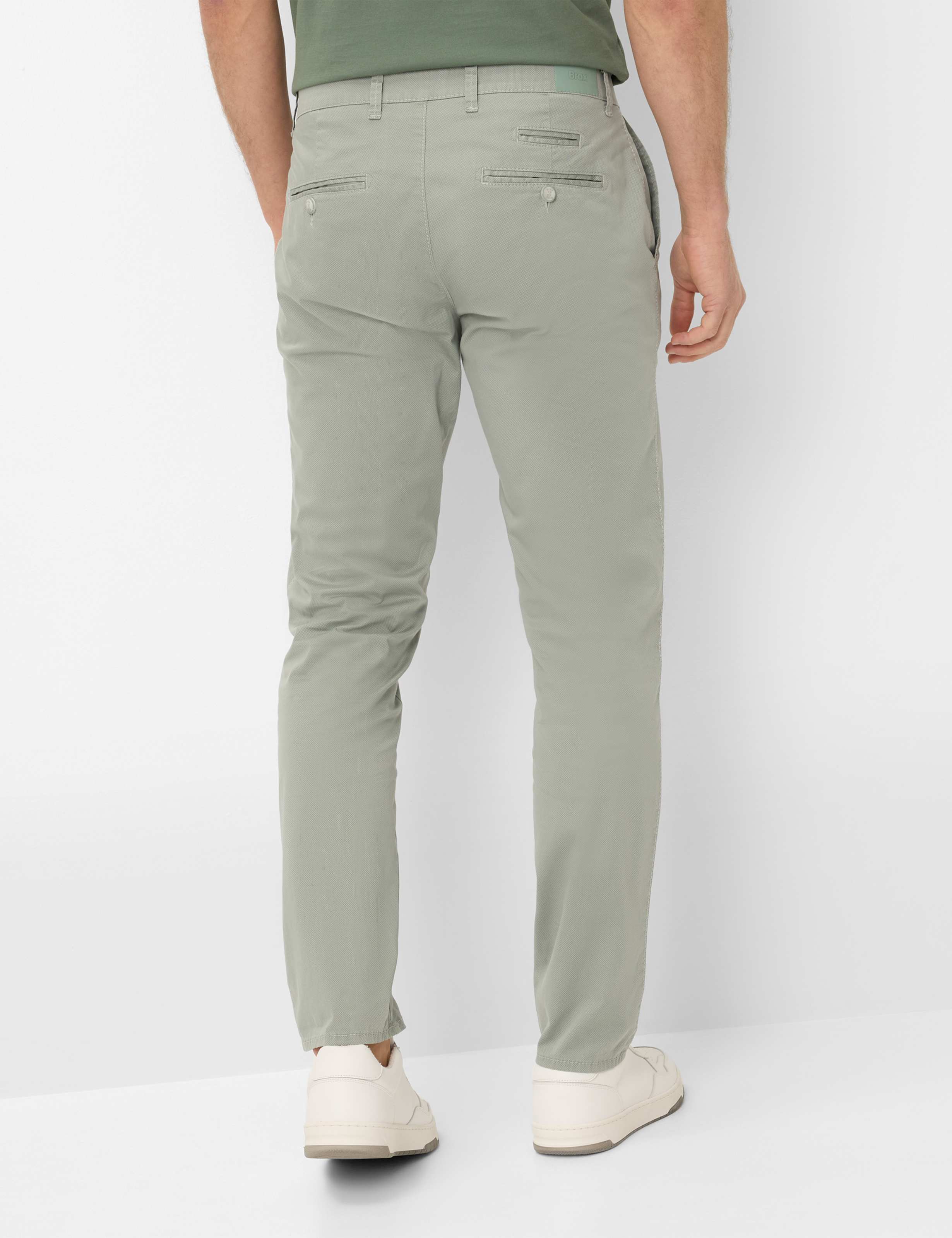 Men Style FABIO Green Modern Fit Model back