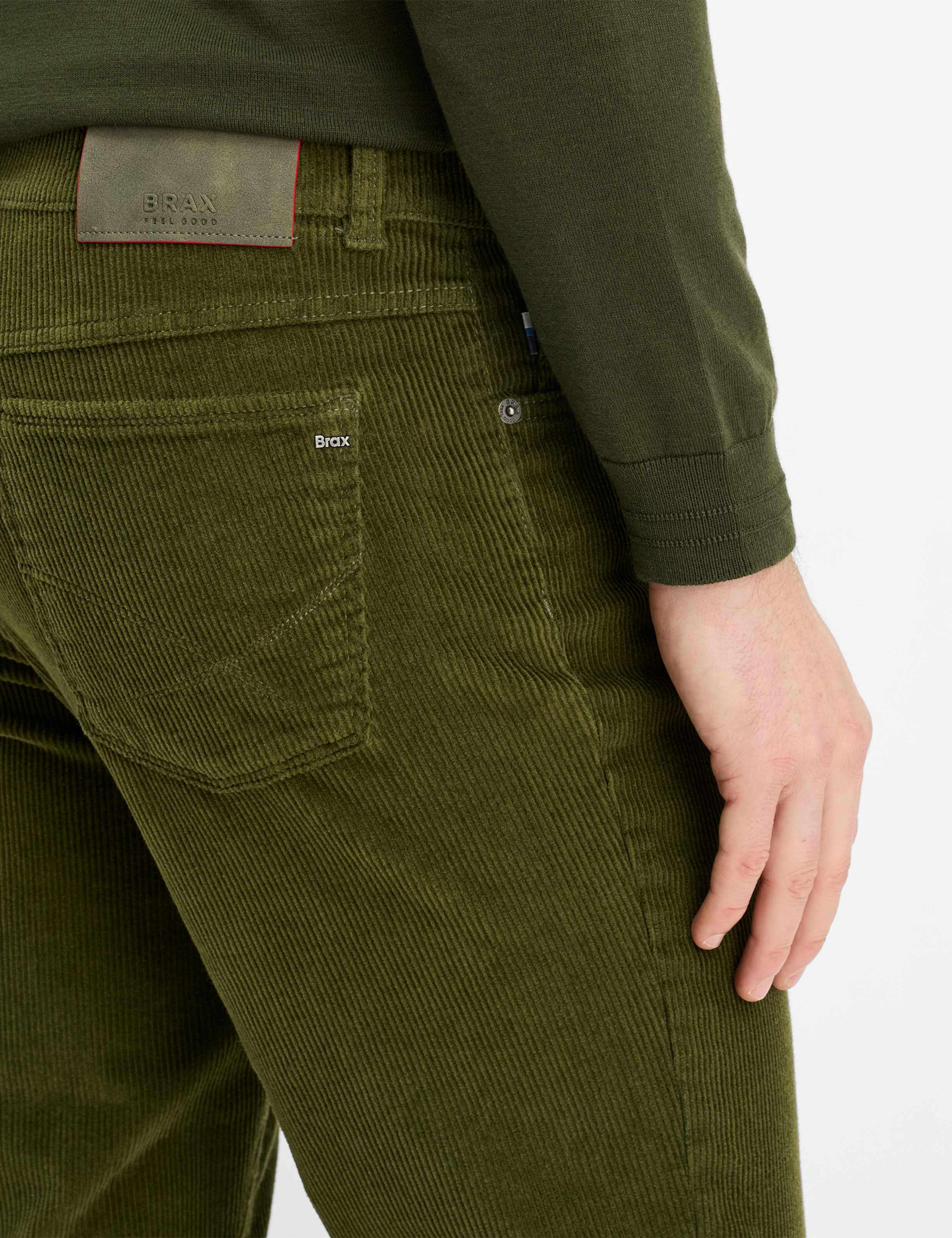 Herre Style COOPER Grøn Regular Fit Detalje 2