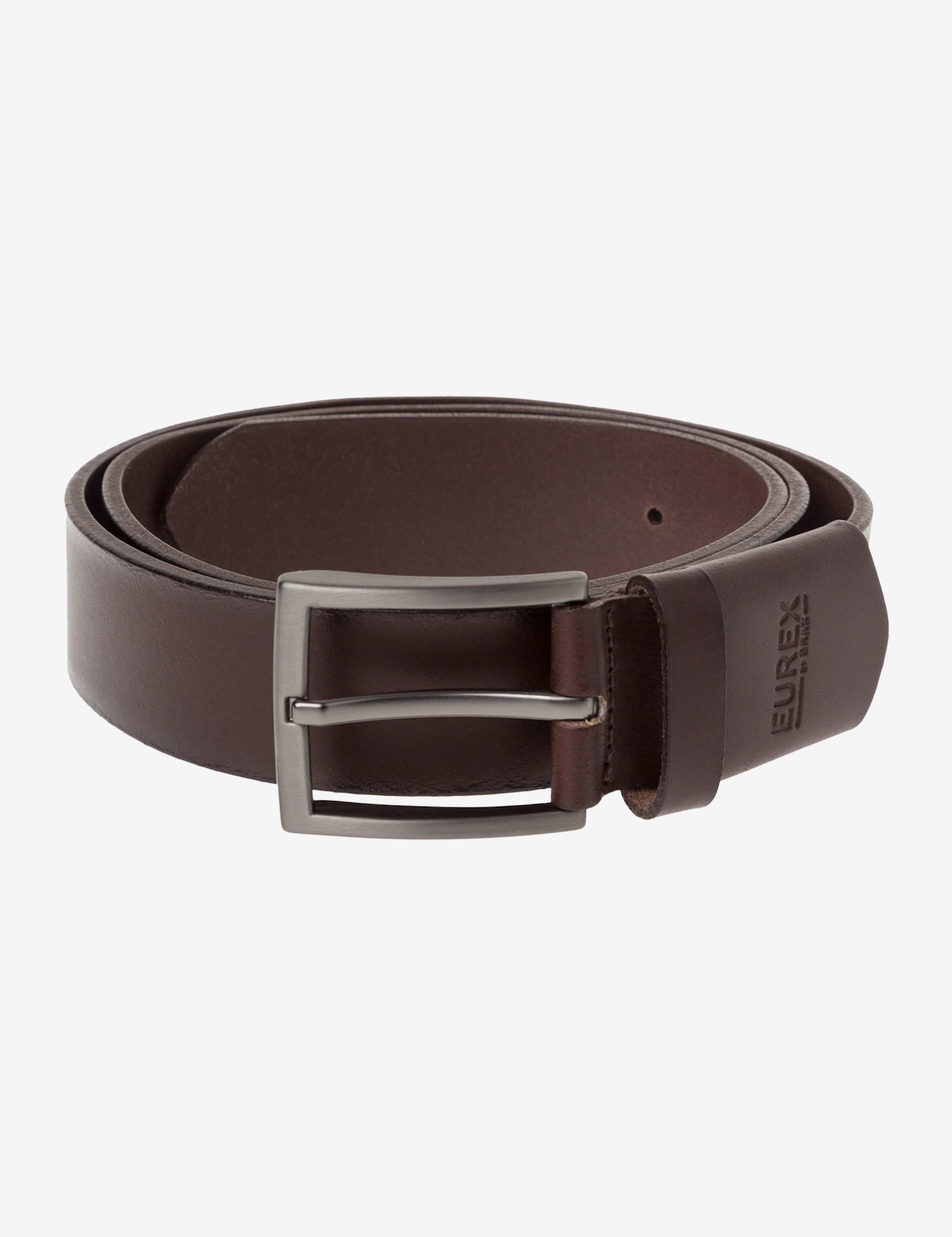 Men Style MEN´S BELT Dark Brown  Stand-alone front view