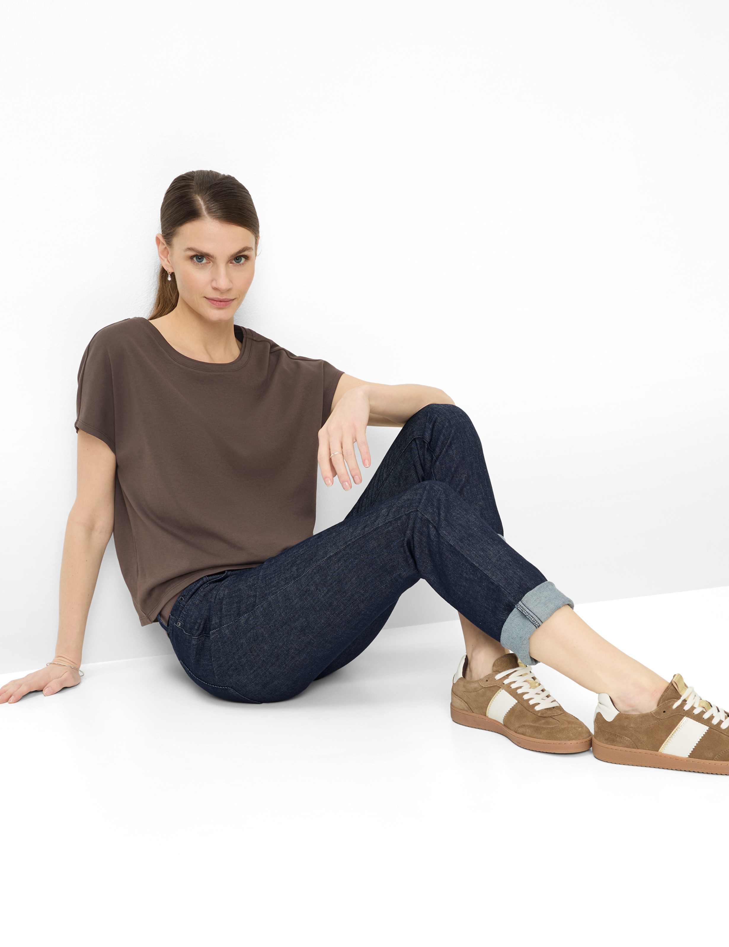 Dames Style MARY Denim Donkerblauw Regular Fit Detail 1