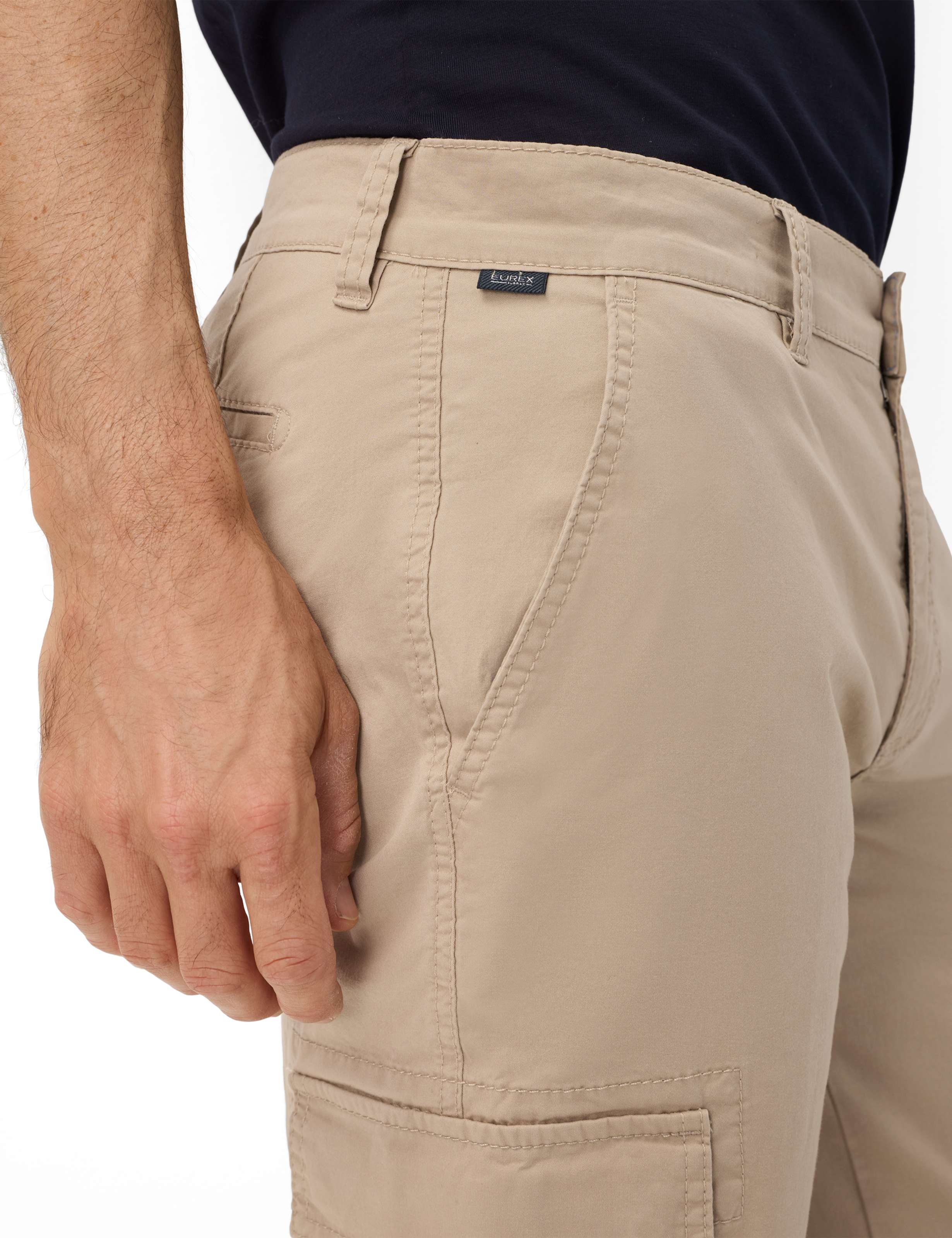 Herren Style BILL Beige Regular Fit Detail 2