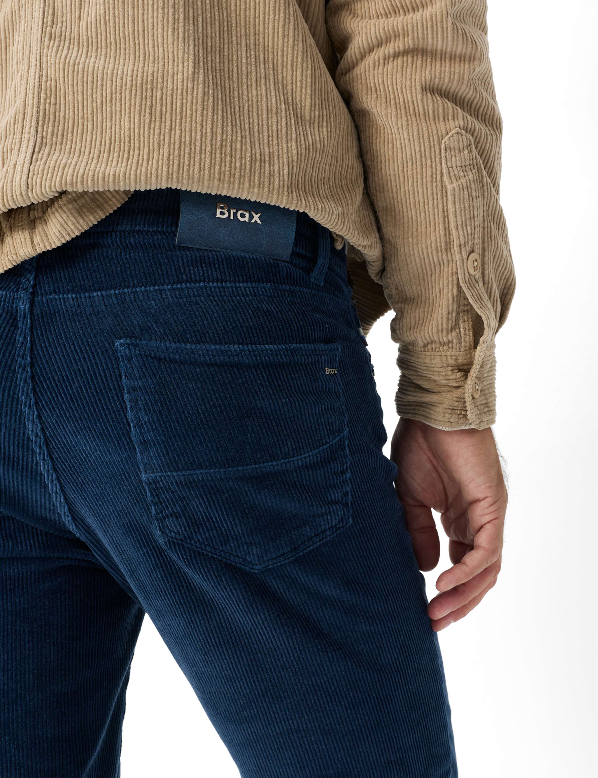 Men Style CADIZ Blue Straight fit Detail 2