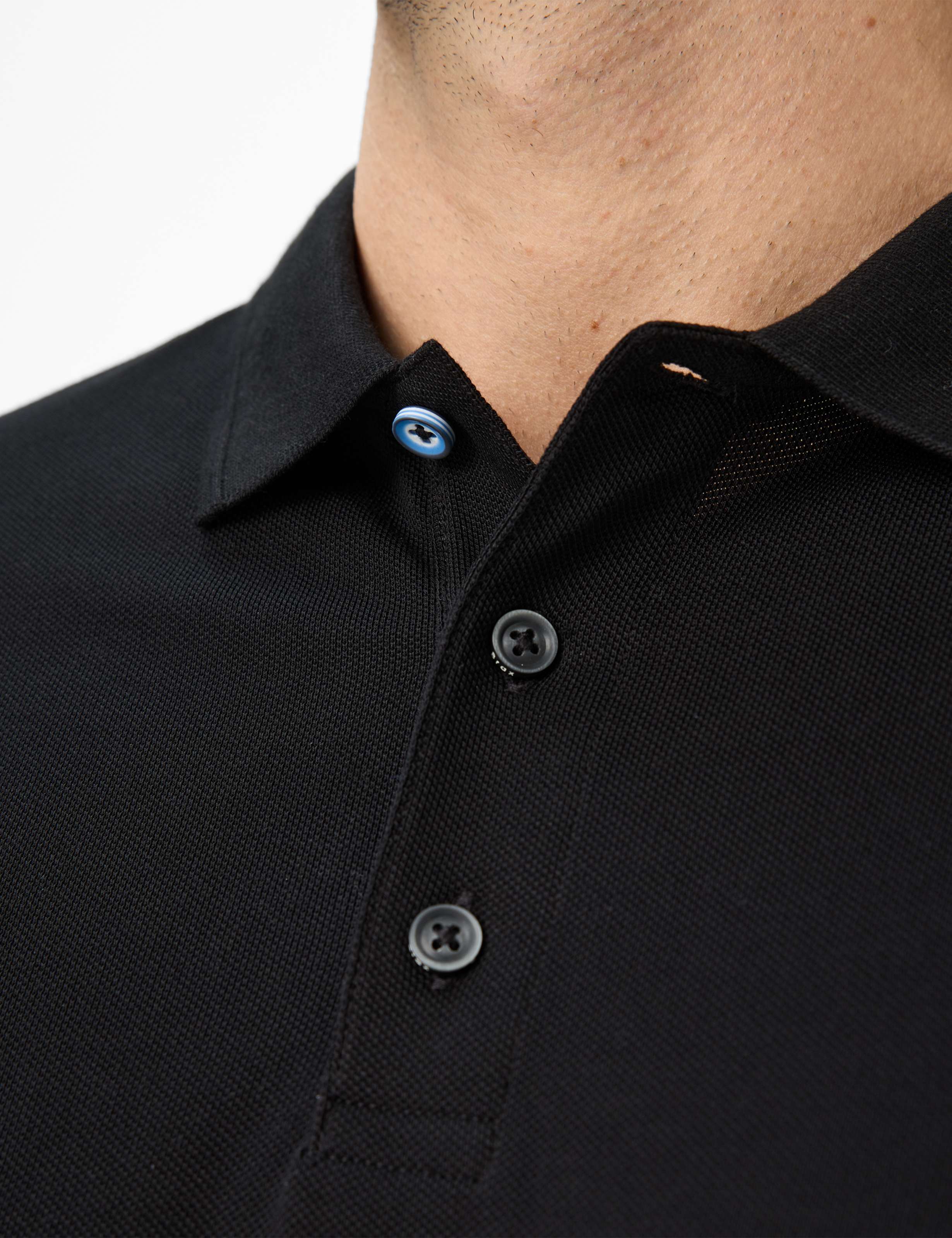 Herren Style PETE Perma Schwarz  Detail 2