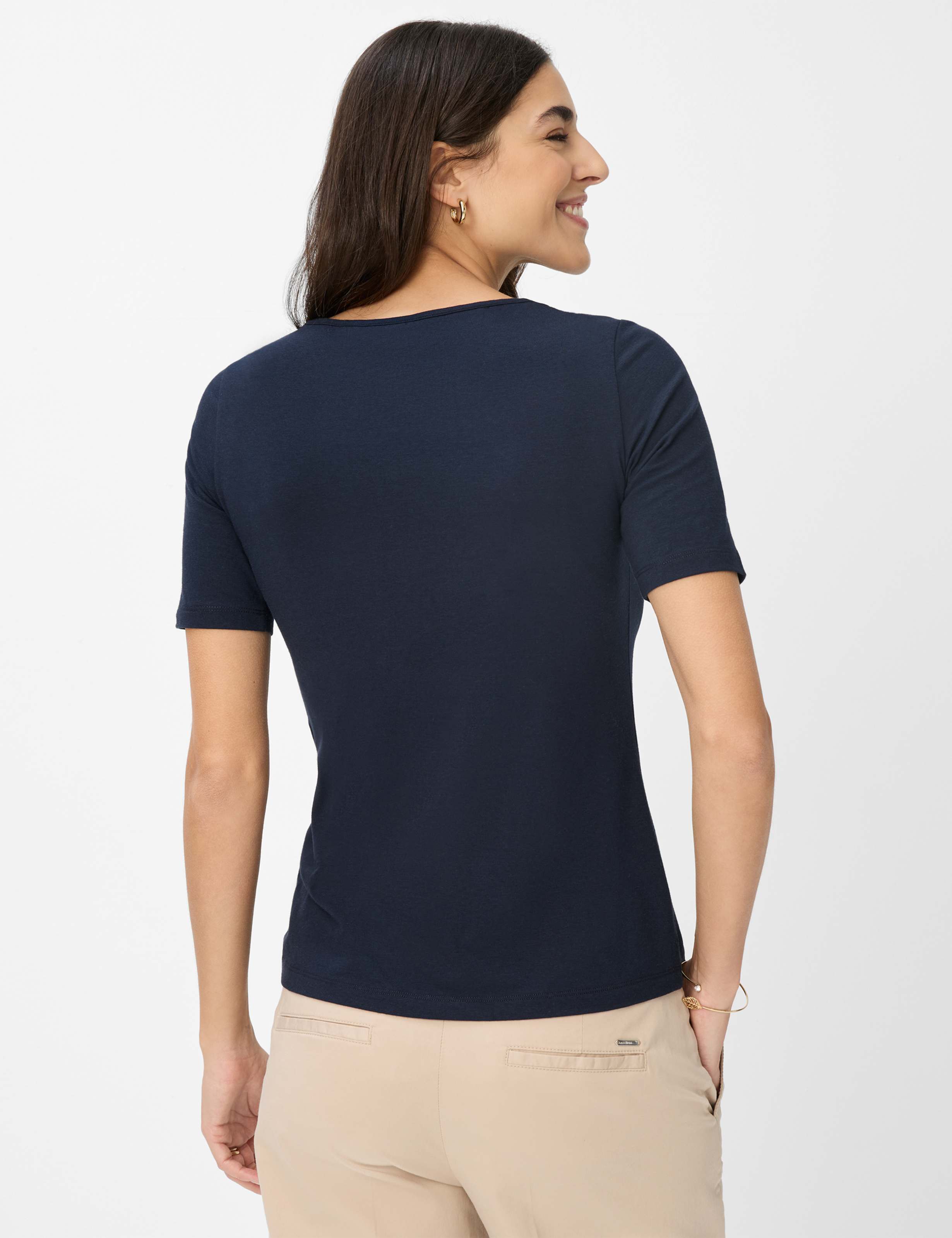Damen Style CORA Dunkelblau  Model Rueck