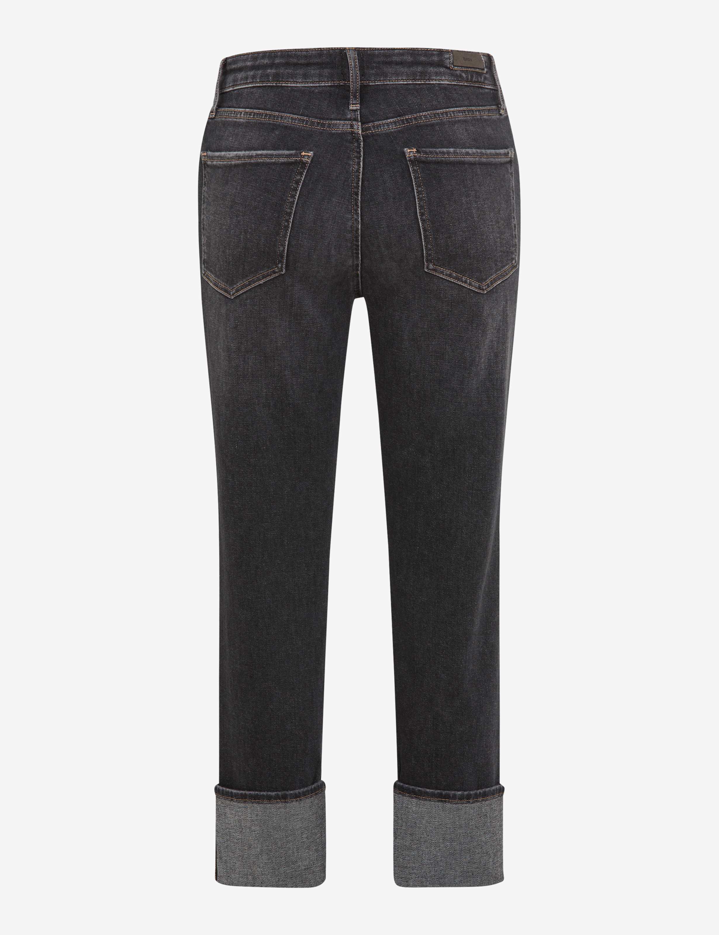 Femme Style MADISON S Denim Gris Foncé Straight Fit Détourage arrière