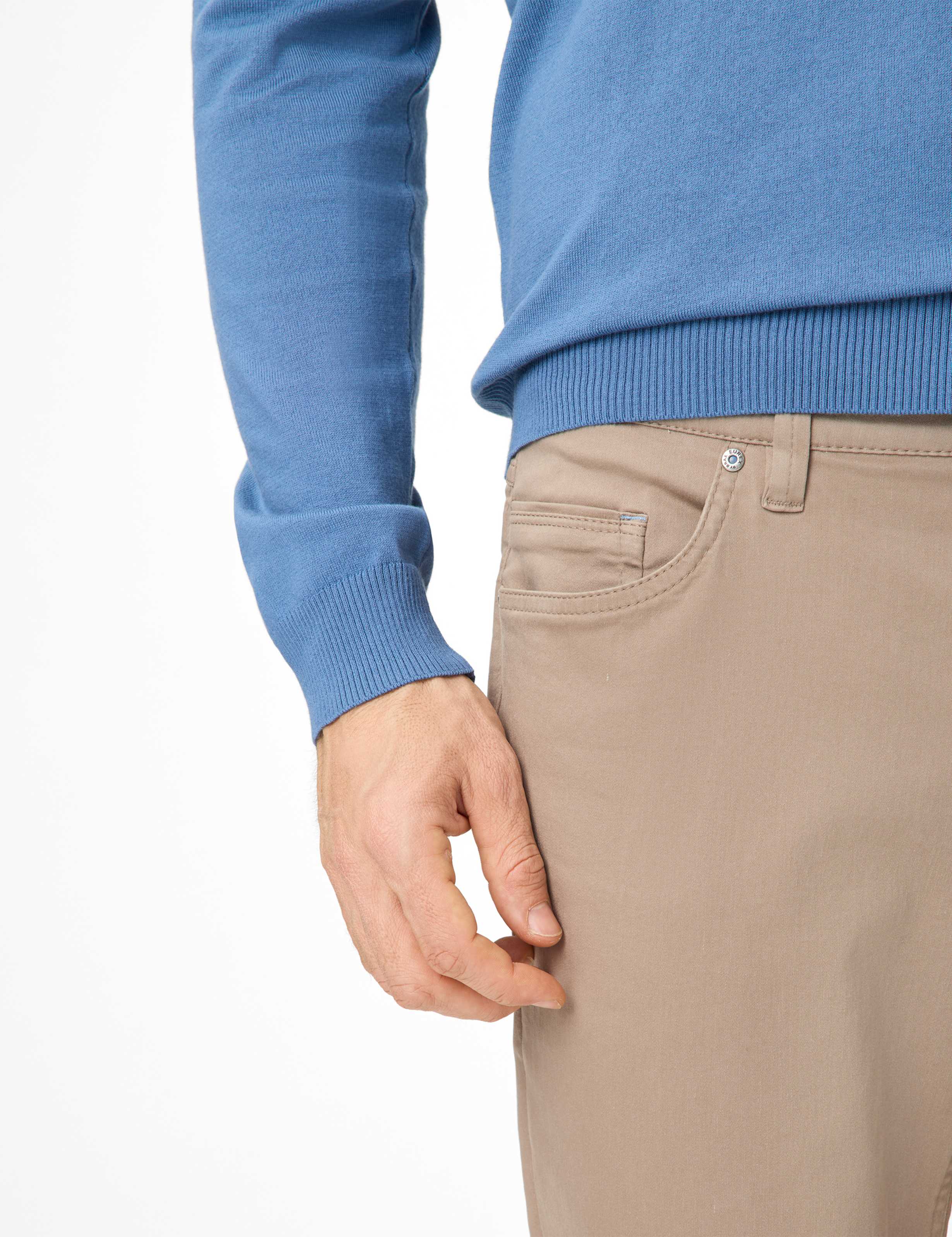 Herren Style LUKE Braun Regular Fit Detail 2