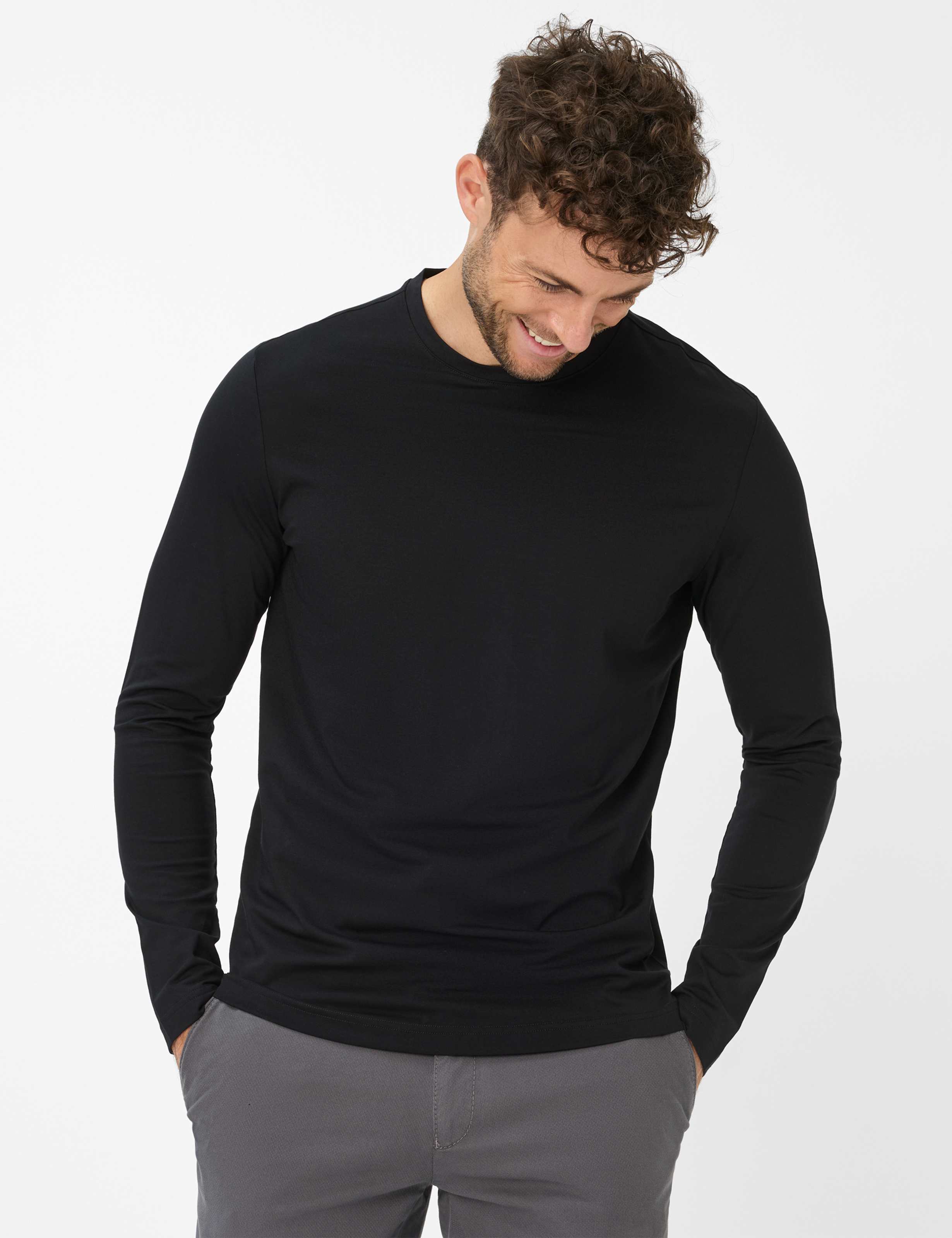Schwarz, Herren, Style TIMON, MODEL_FRONT_ISHOP