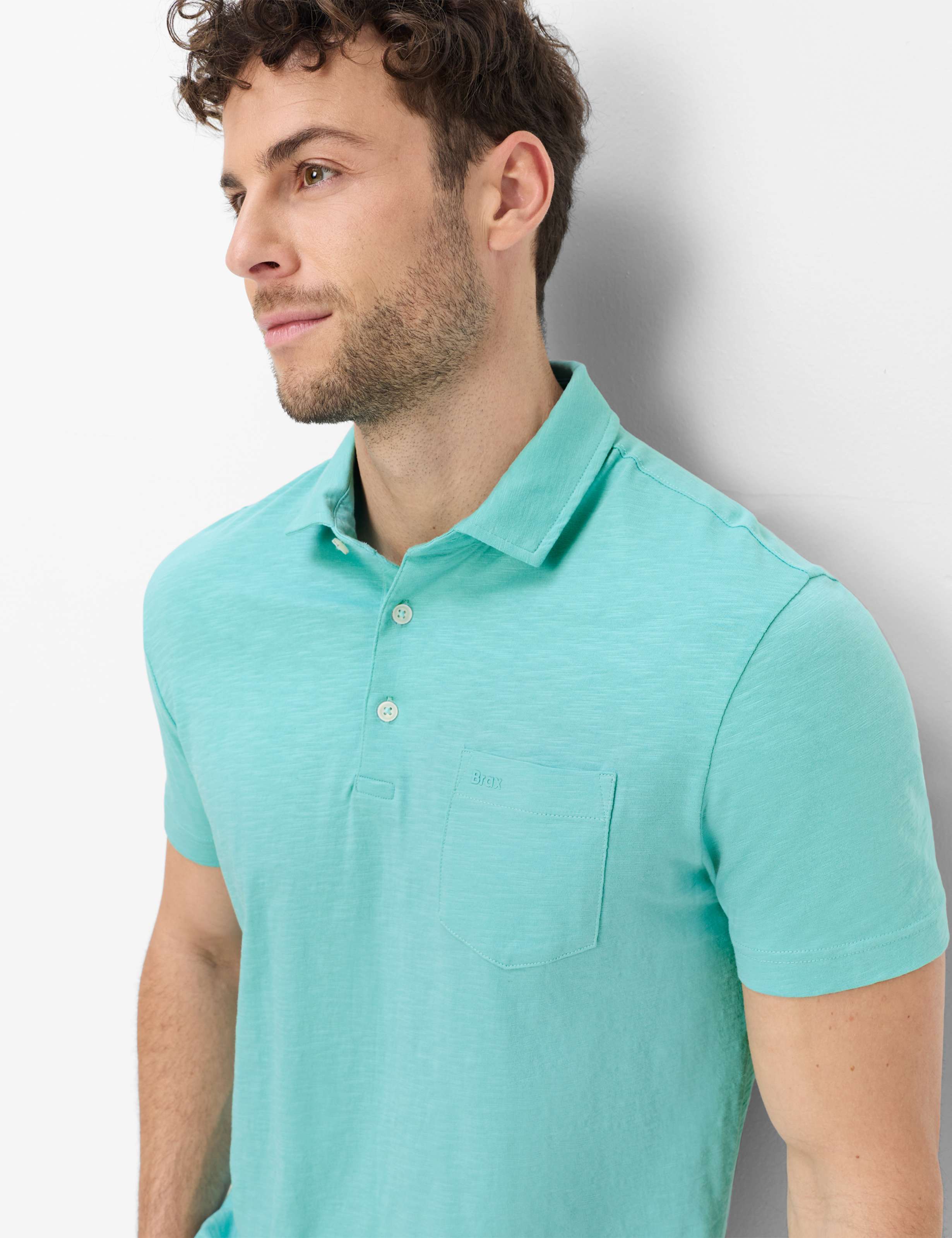 Homme Style PAVO Vert Clair  Détail 2