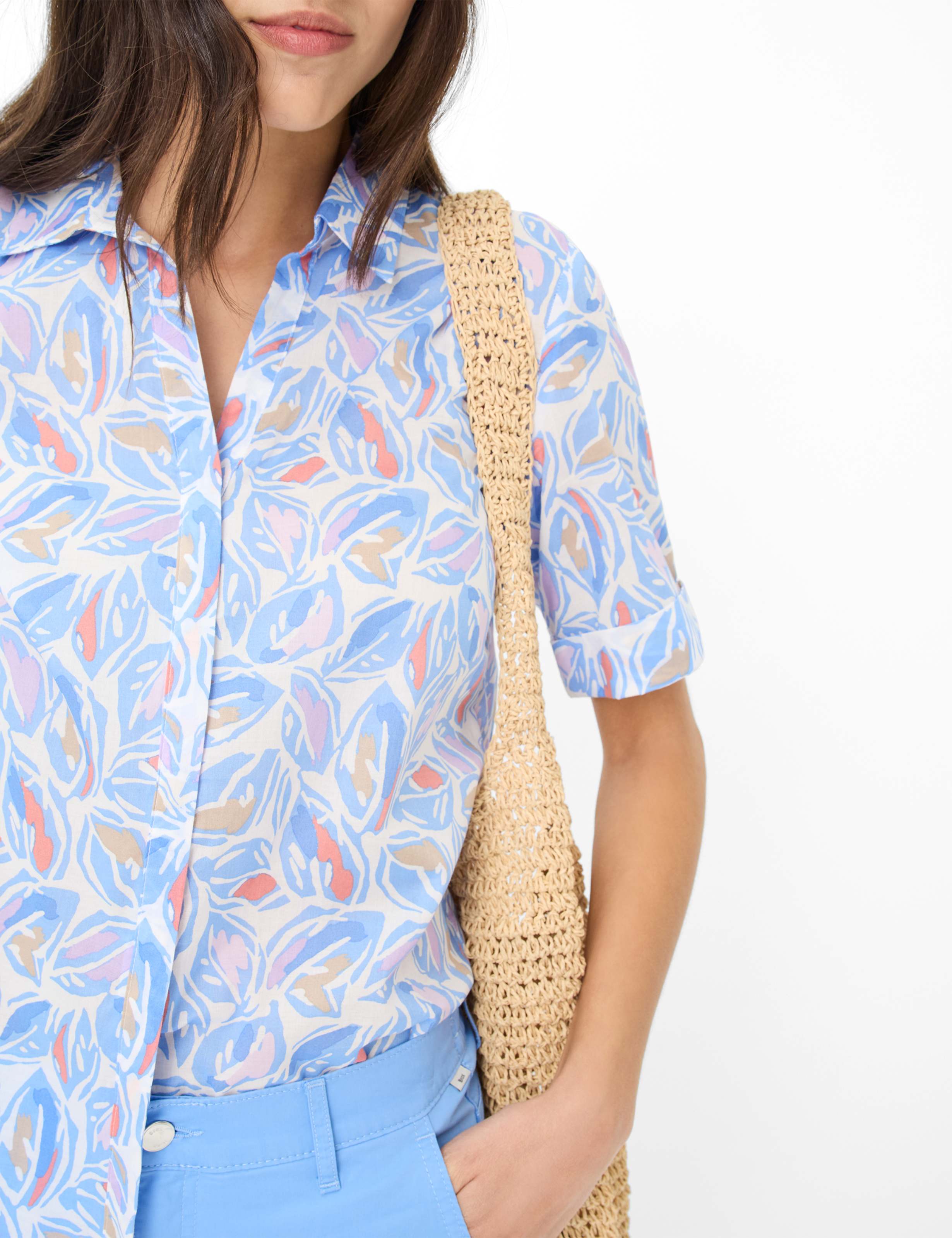 Damen Style VERI Blau  Detail 1