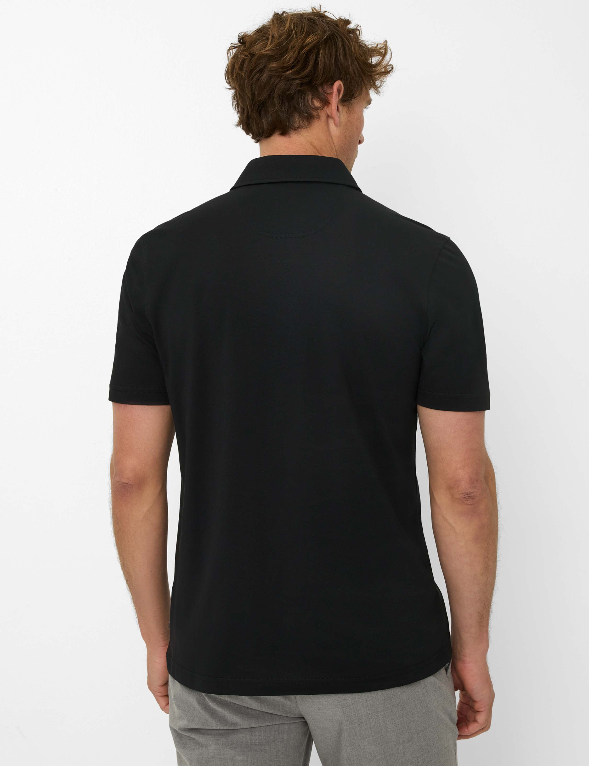 Men Style PEPE Black  Model back