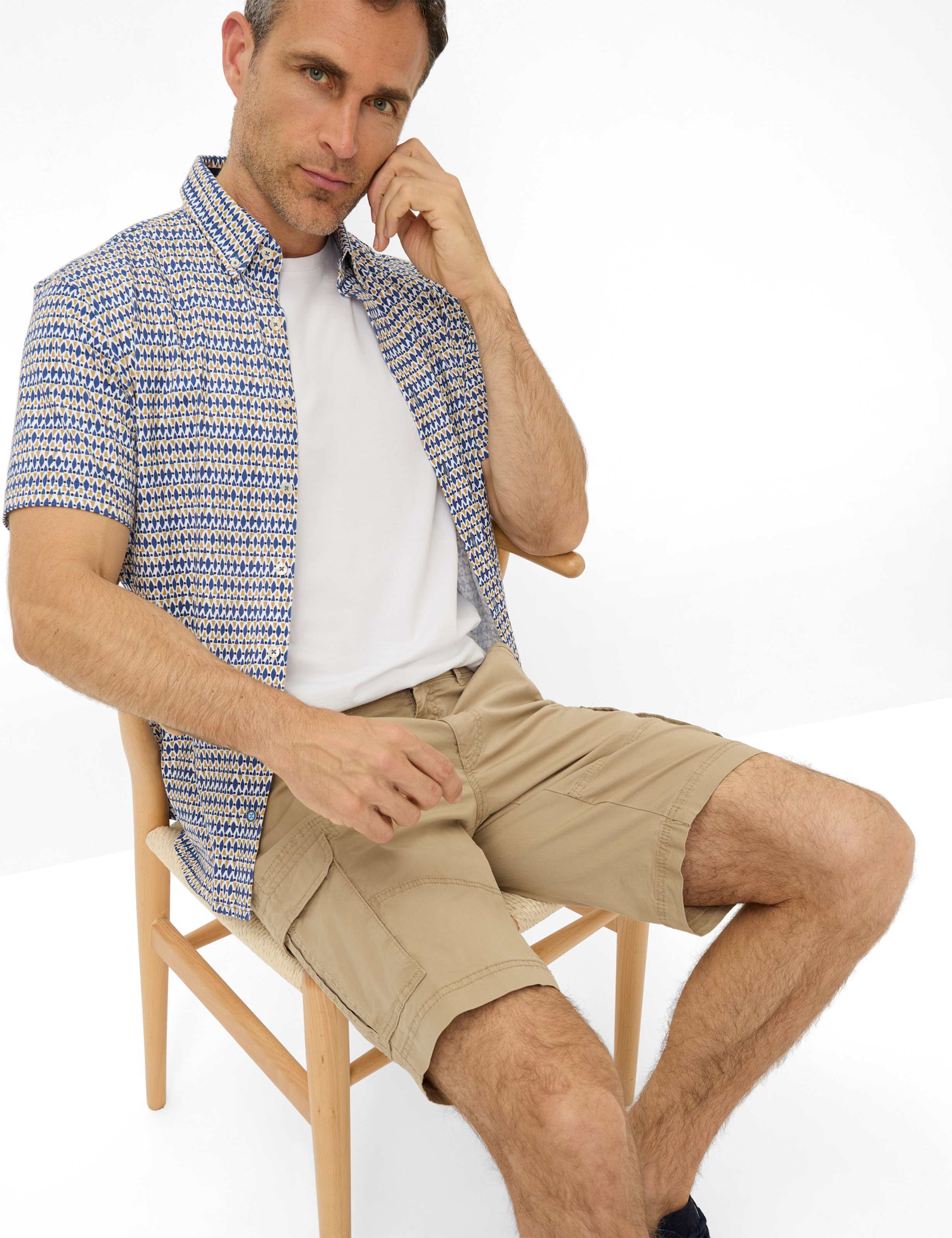 Herren Style BODO Braun Regular Fit Detail 1