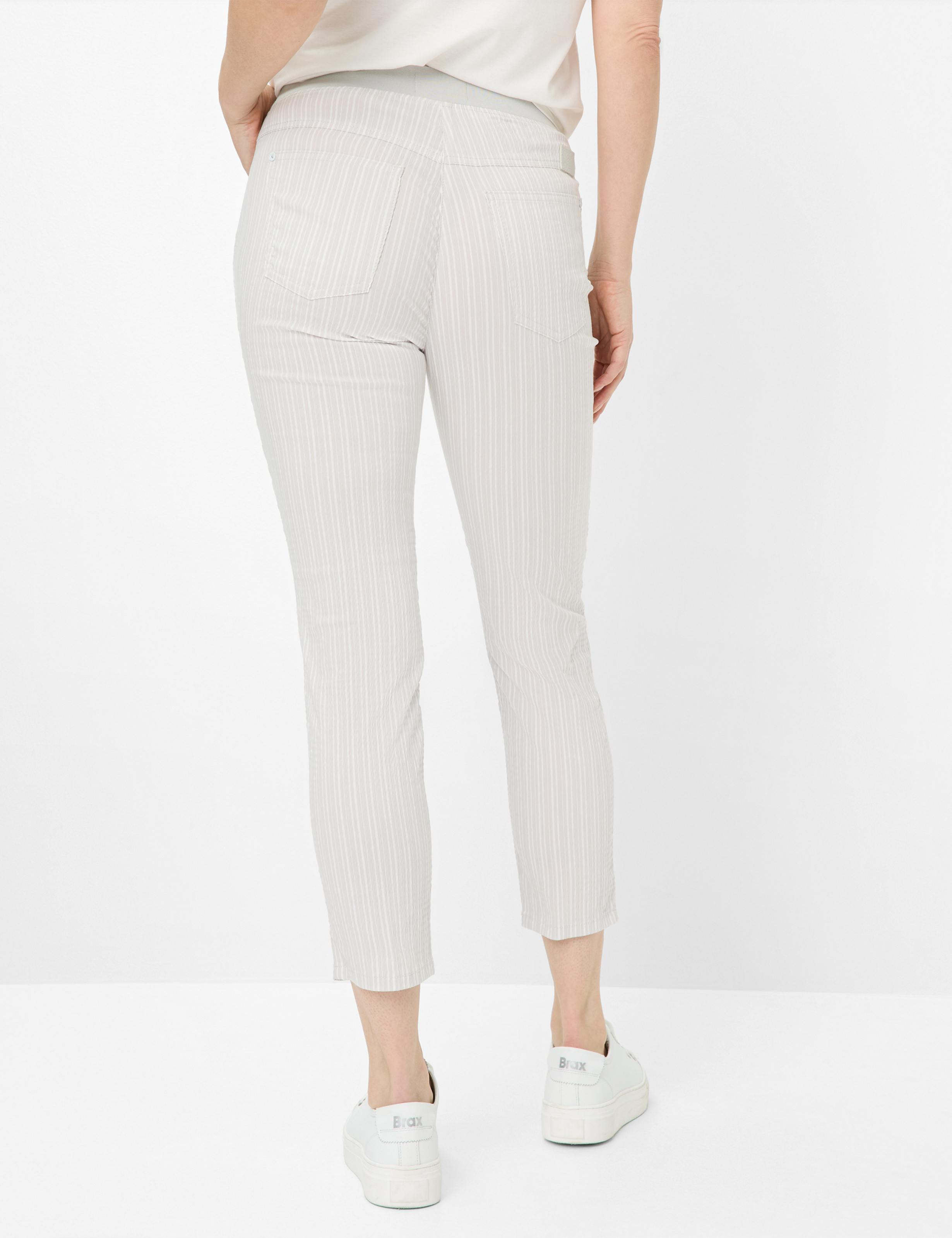 Thumbnail - Raphaela by Brax Damen Five-Pocket-Hose Style PAMINA 6/8 SILVER GREY, dunkelgrau, Gr. 36