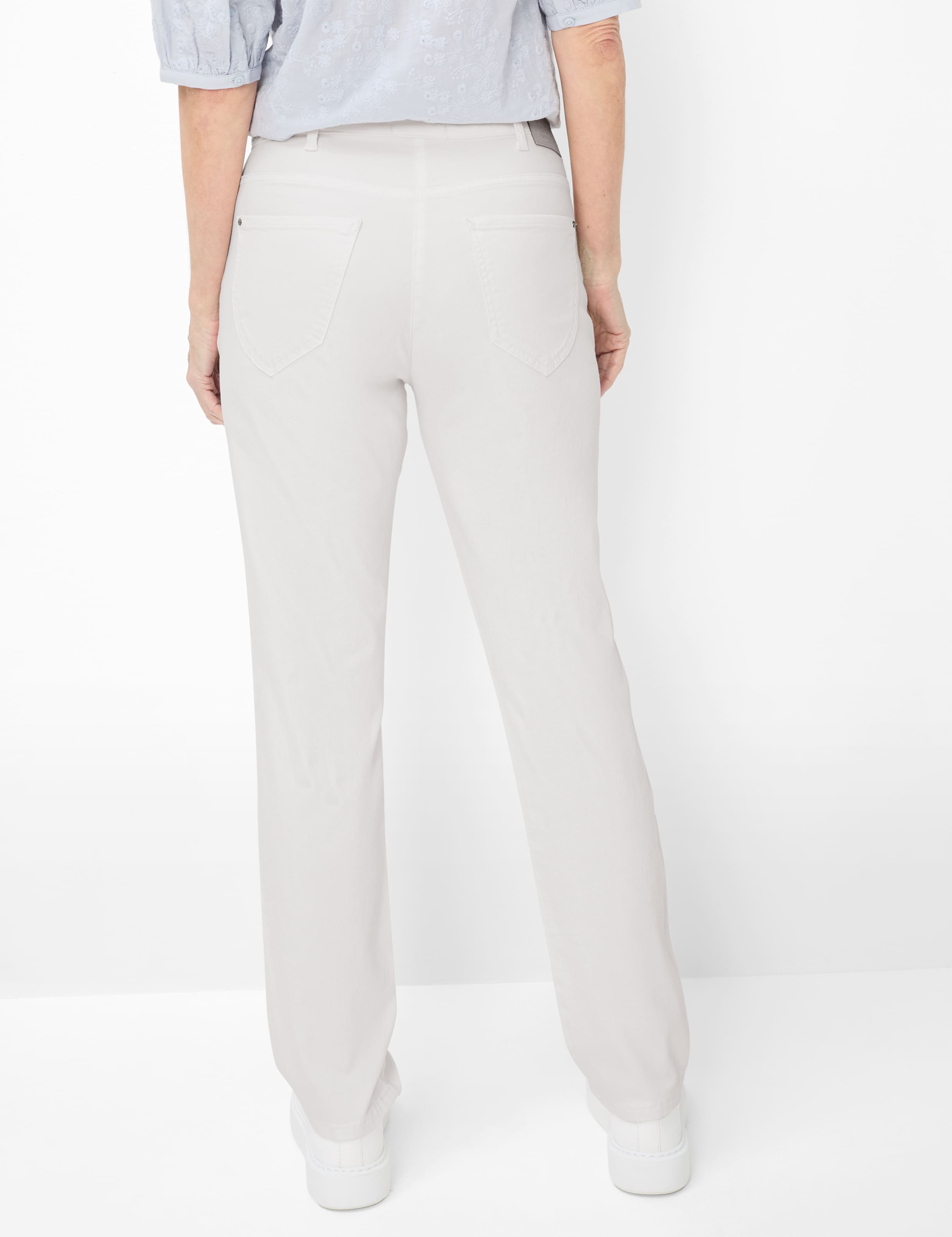 Thumbnail - Raphaela by Brax Damen Five-Pocket-Hose Style CORRY WHITE, denim weiß, Gr. 48
