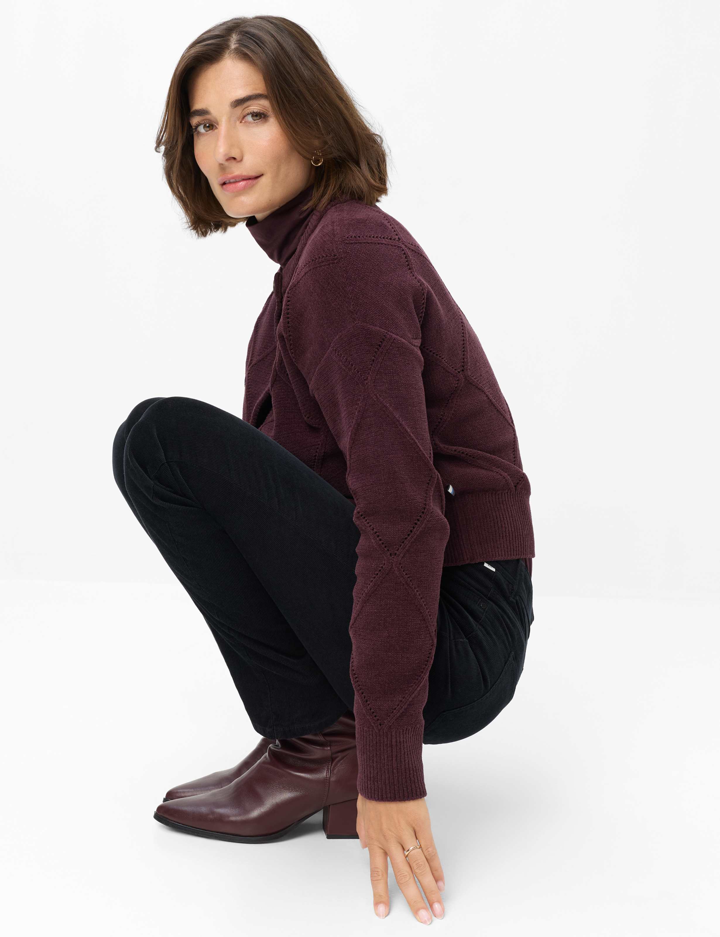 Black, Women, Style MARY, MODEL_FRONT_ISHOP