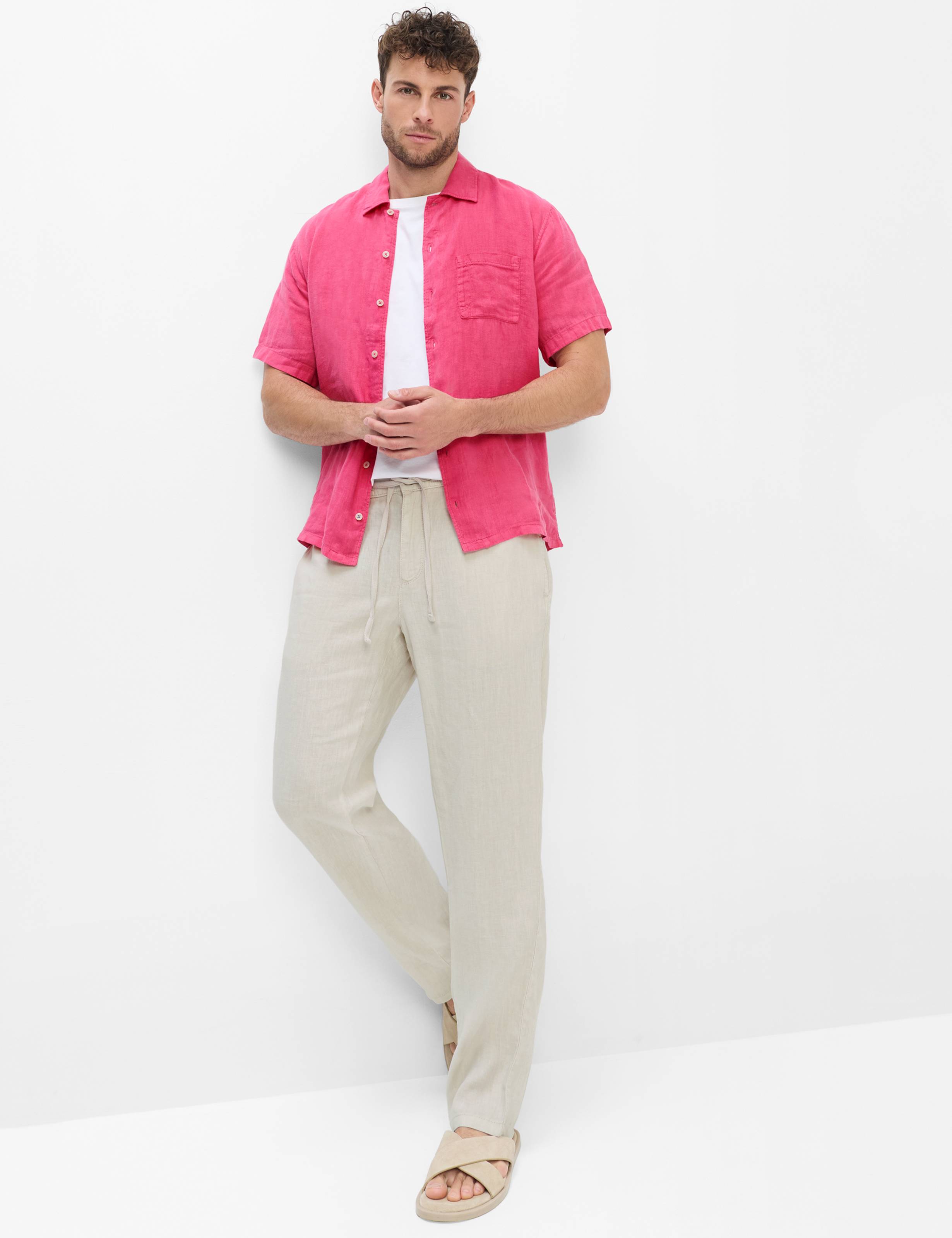 Herren Style LUKE Pink  Model Outfit
