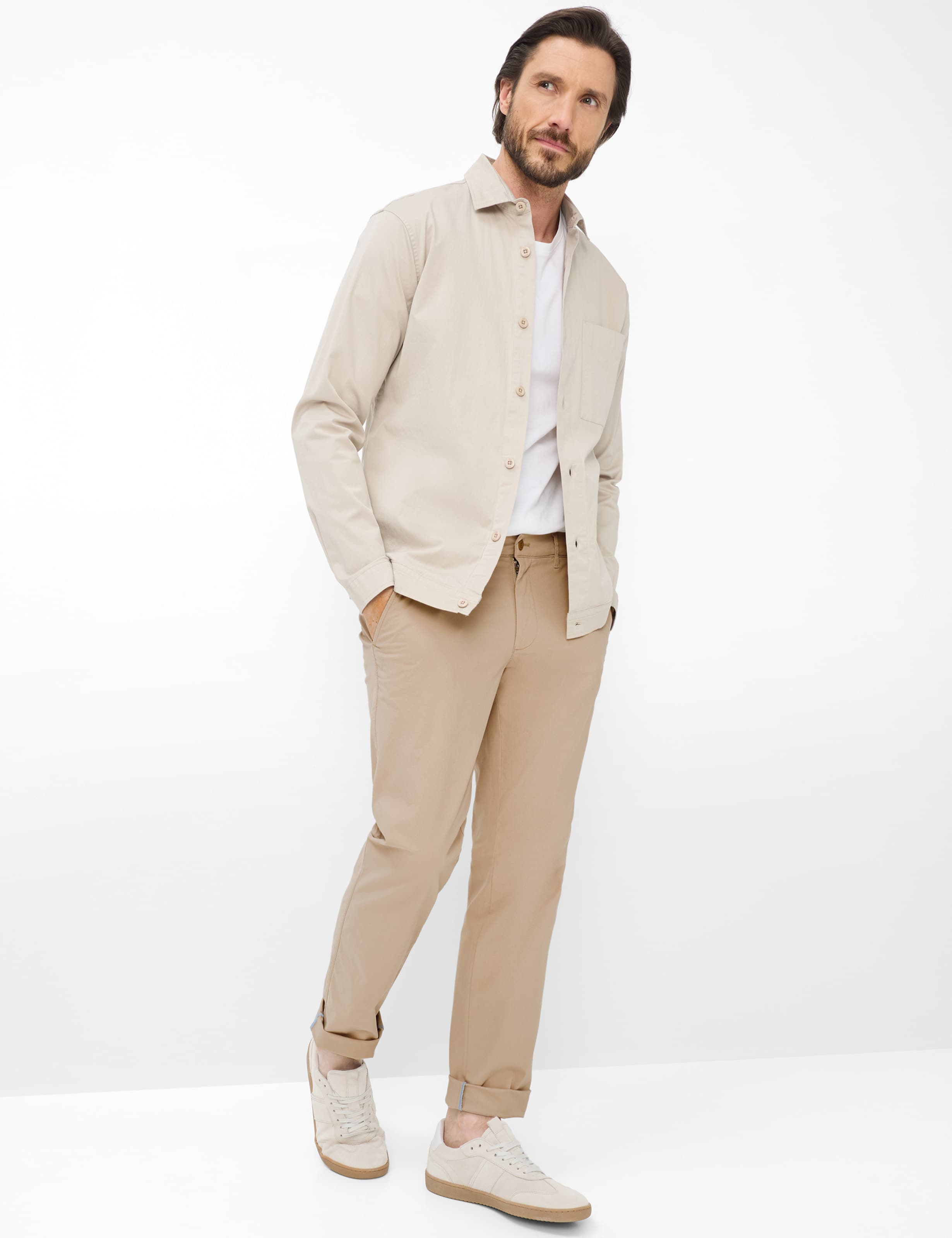 Homme Style THILO Beige Regular Fit Tenue du mannequin