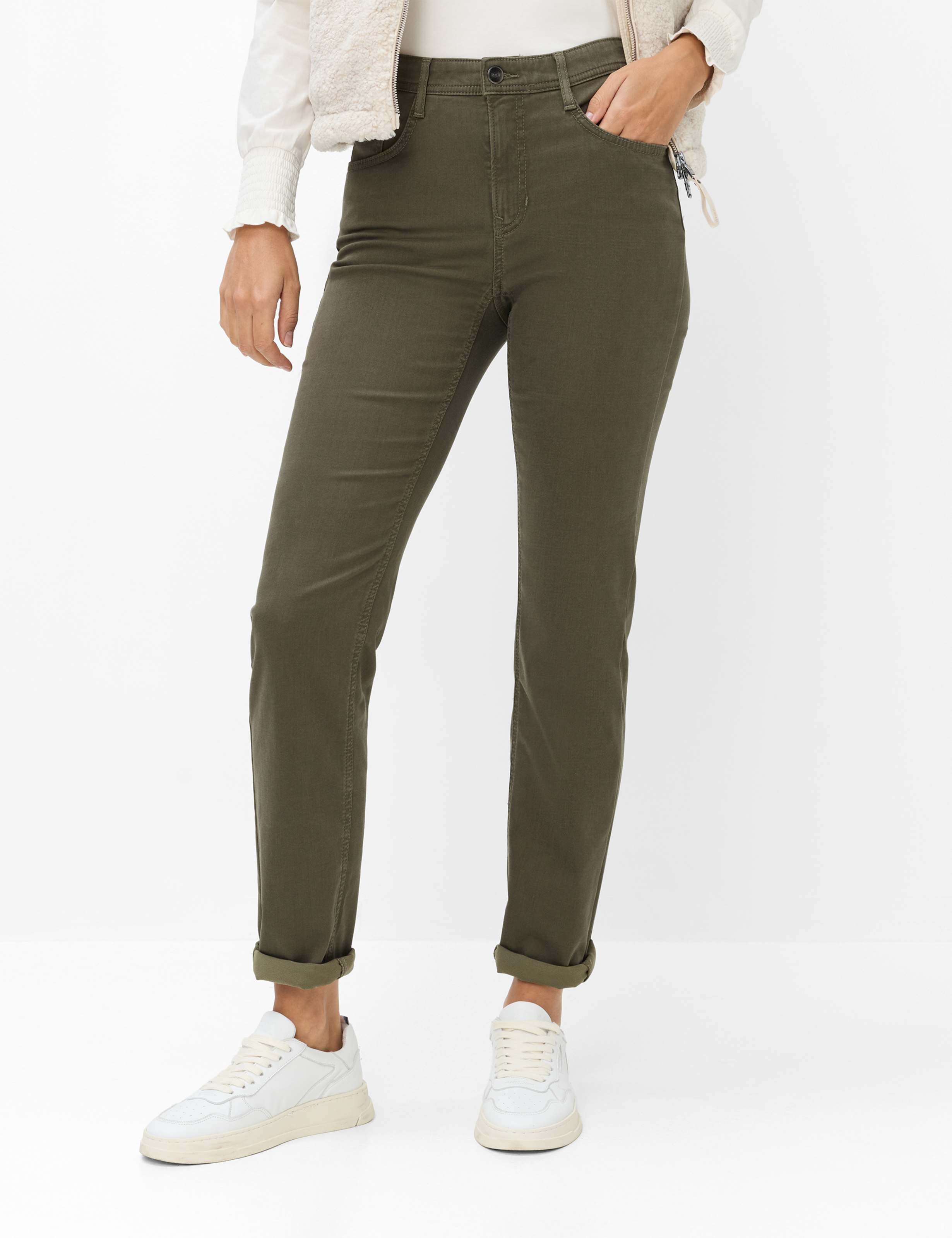 Tinten groen, Dames, Style CAROLA, MODEL_FRONT_ISHOP
