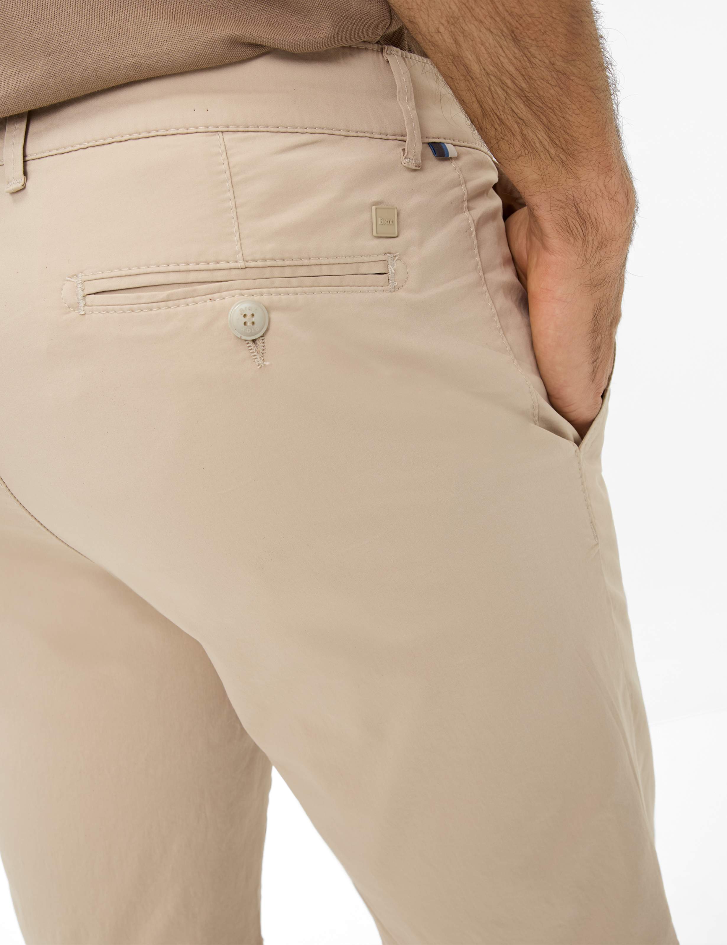 Herren Style BOZEN Beige Regular Fit Detail 2