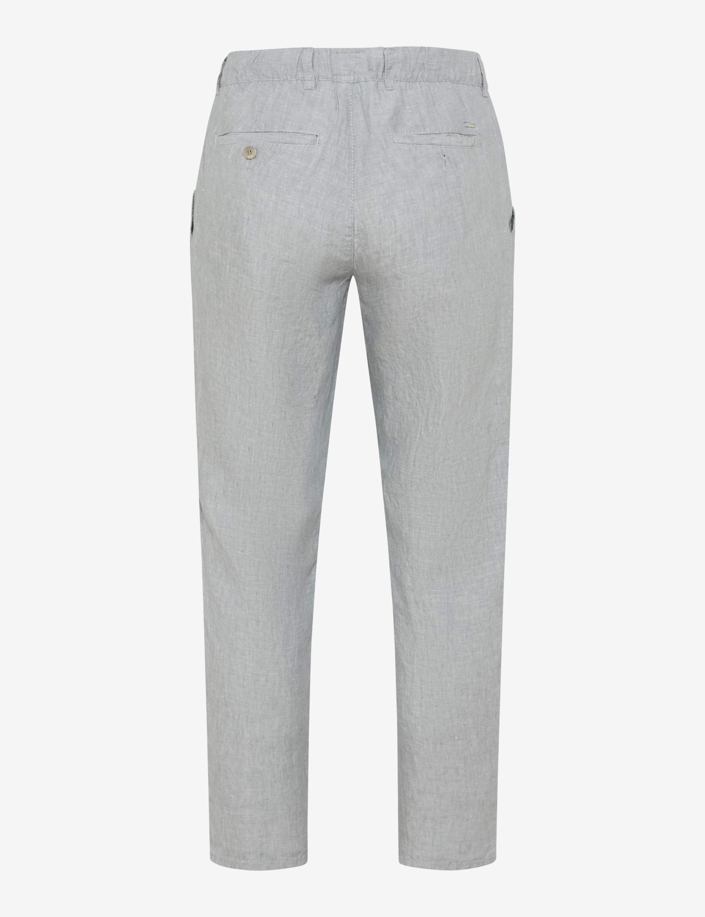 Homme Style FABIO Gris Clair Modern Fit Détourage arrière