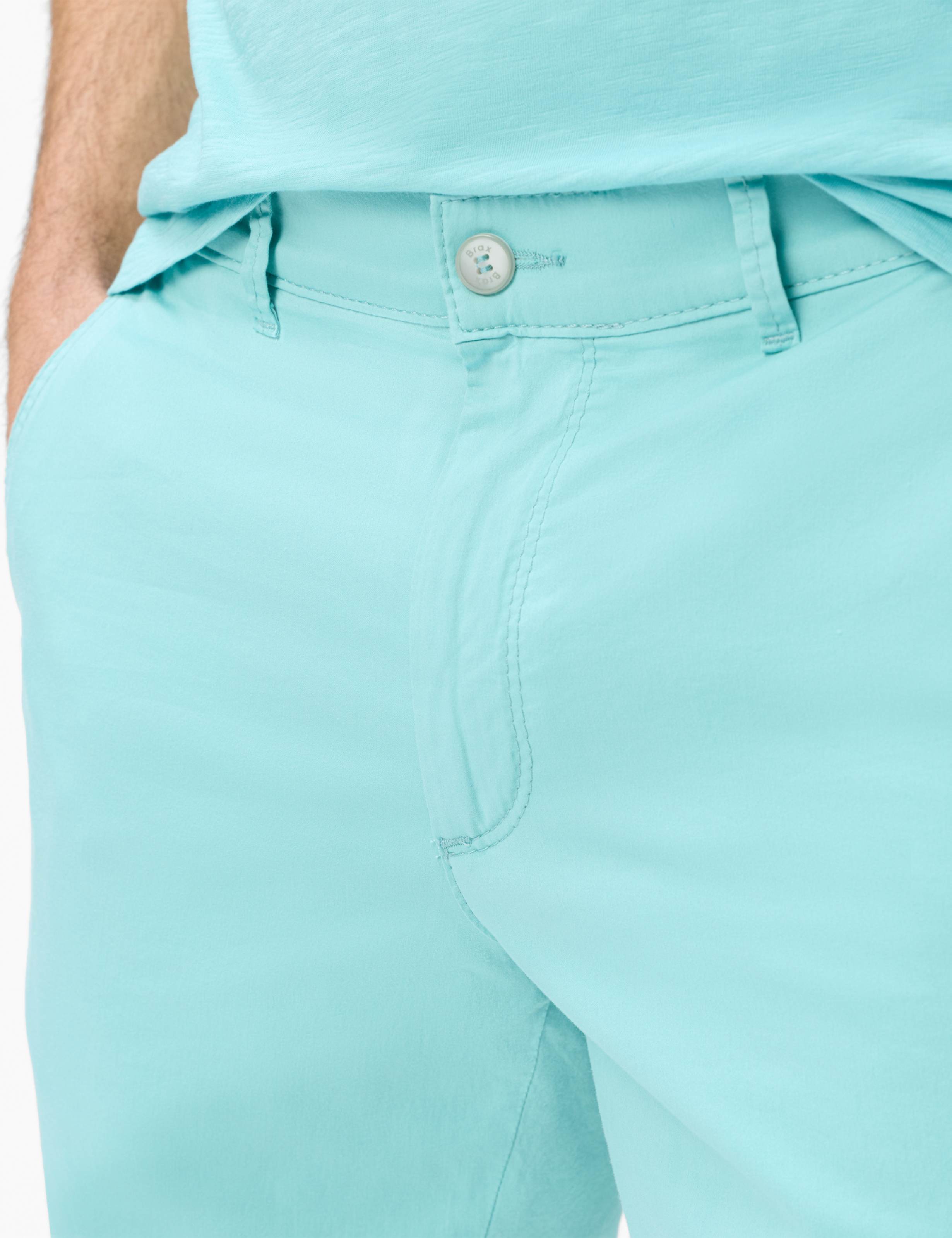 Homme Style BOZEN Vert Clair Regular Fit Détail 2