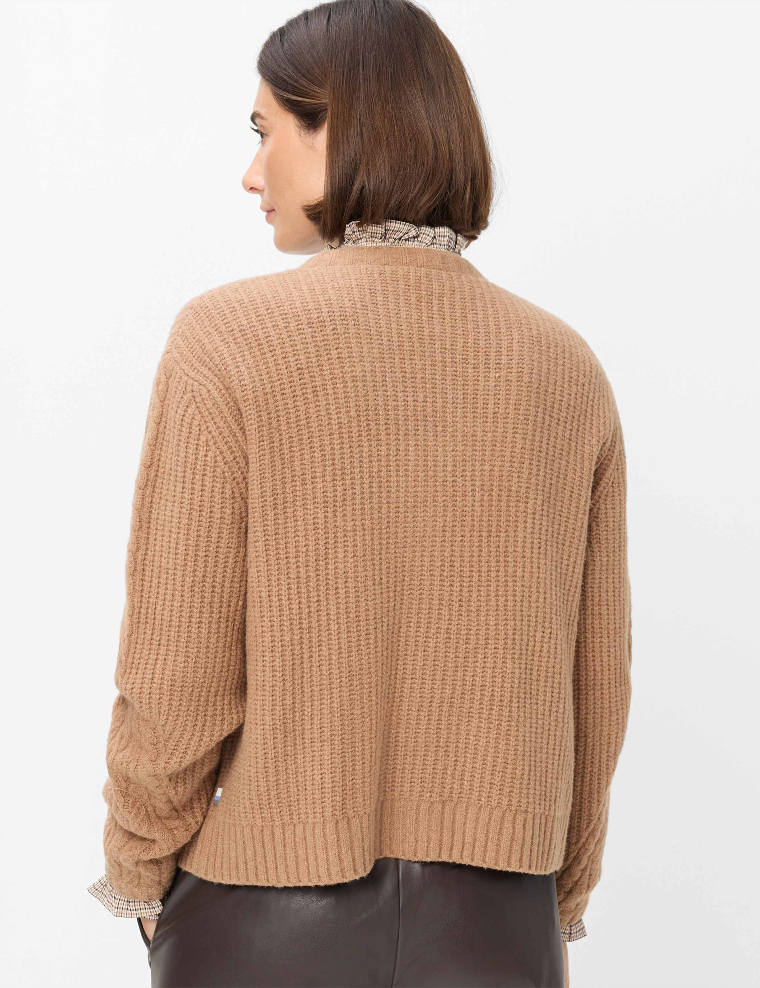 Damen Style ALICIA Hellbraun  Model Rueck