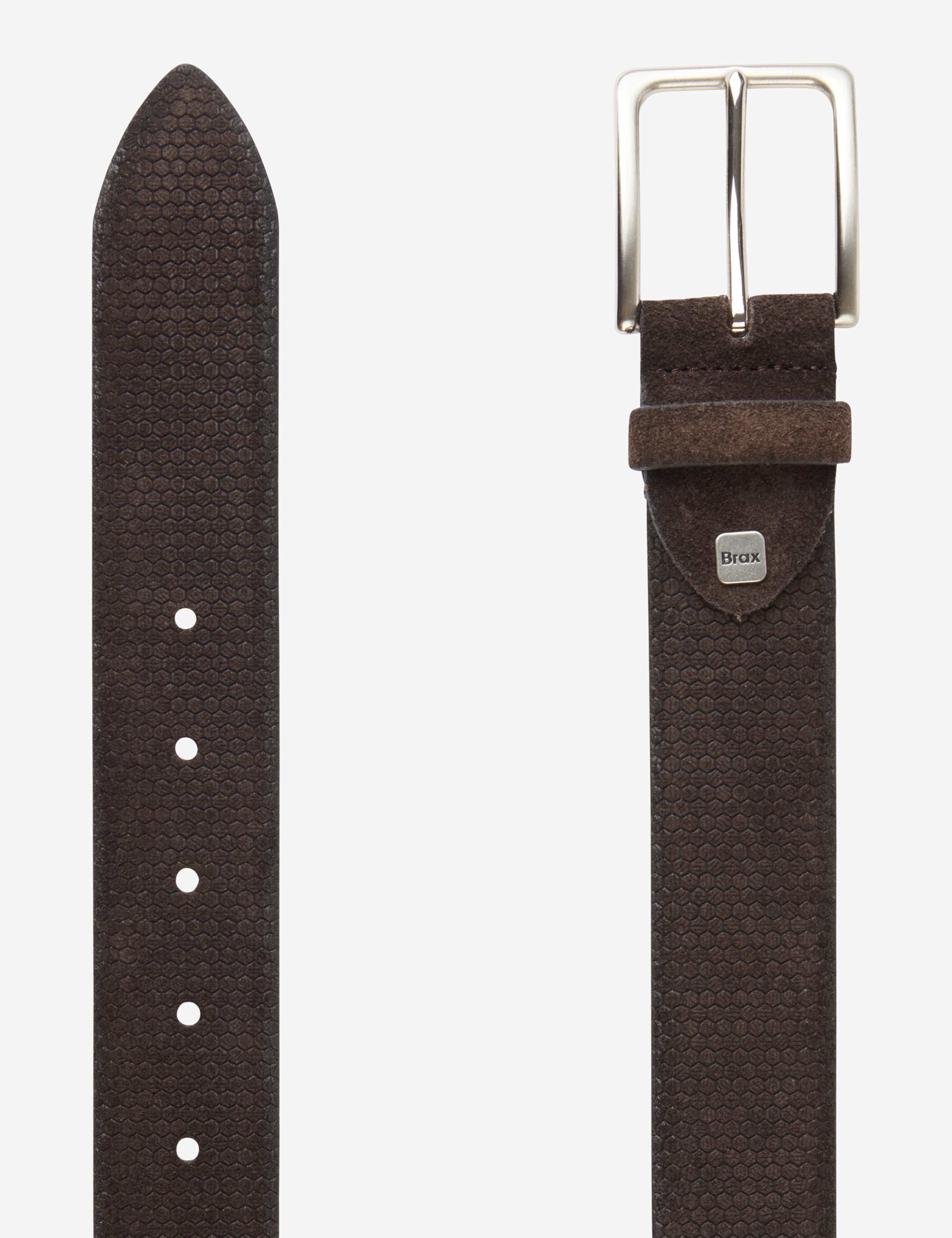 Heren Style HEREN RIEM Donkerbruin  Detail 2
