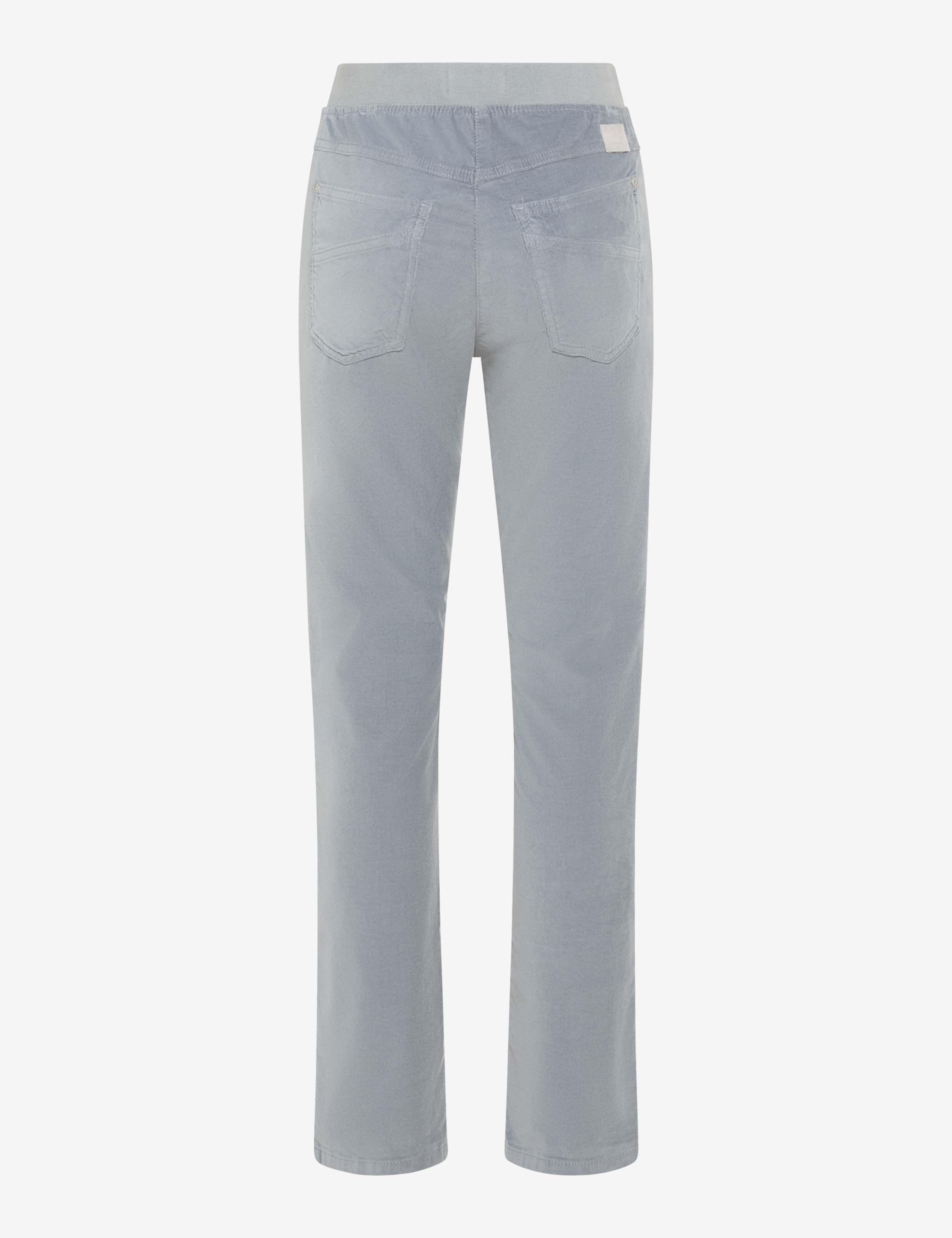 Dame Style PAMINA Lysblå Slim Fit Udskæring bagpå