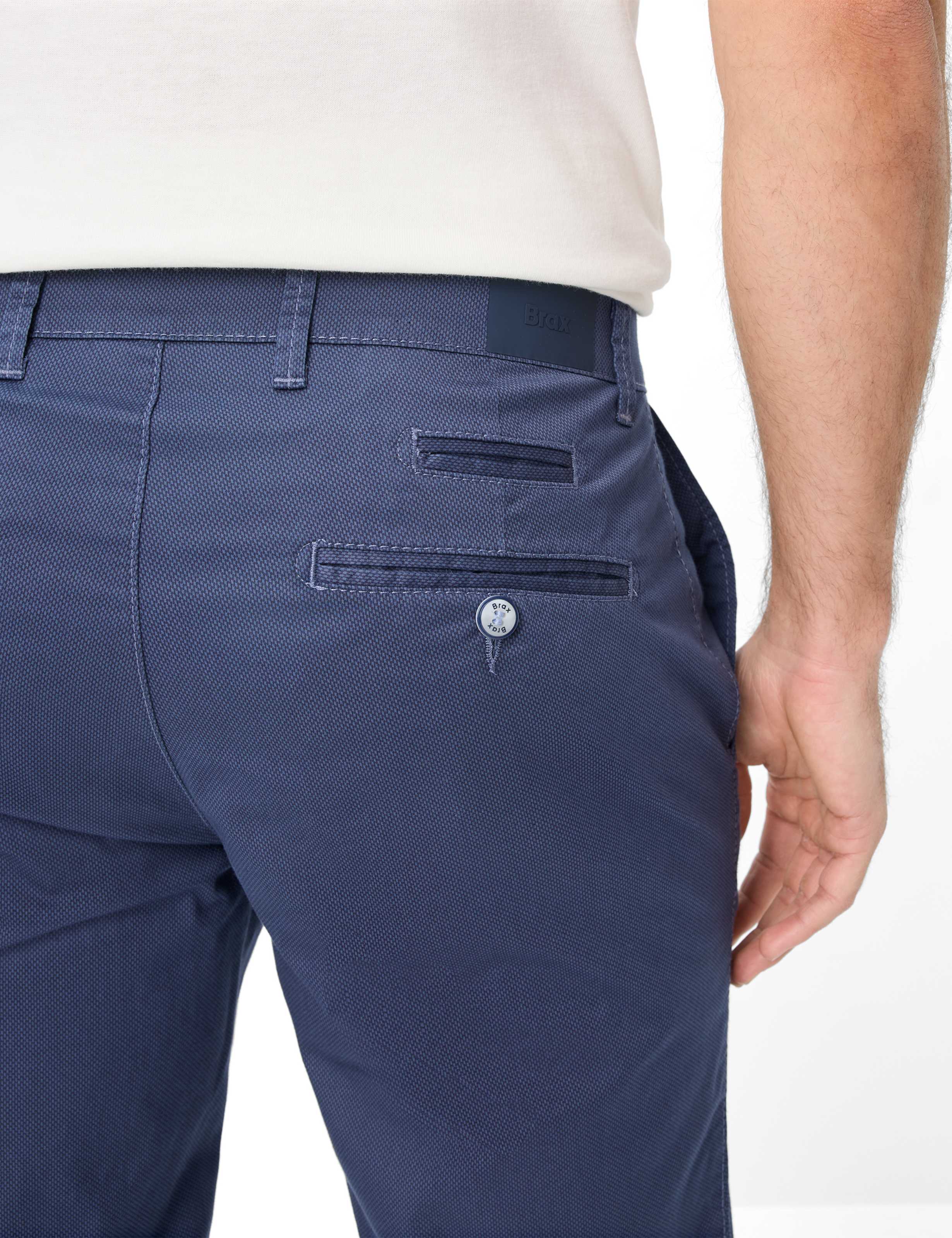 Men Style FABIO Blue Modern Fit Detail 2