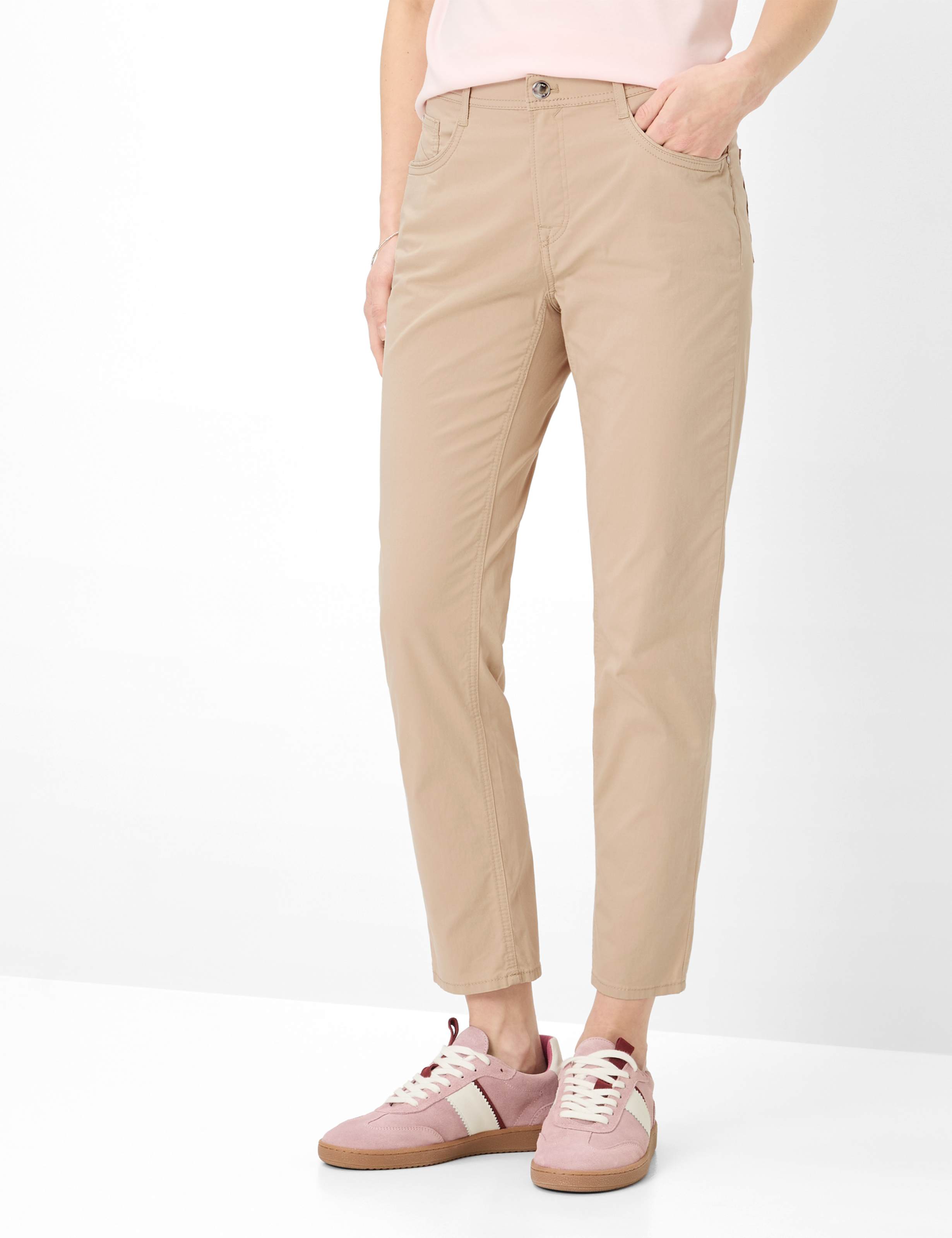 Thumbnail - Brax Damen Five-Pocket-Hose Style MARY S ALMOND, Beige, Gr. 36