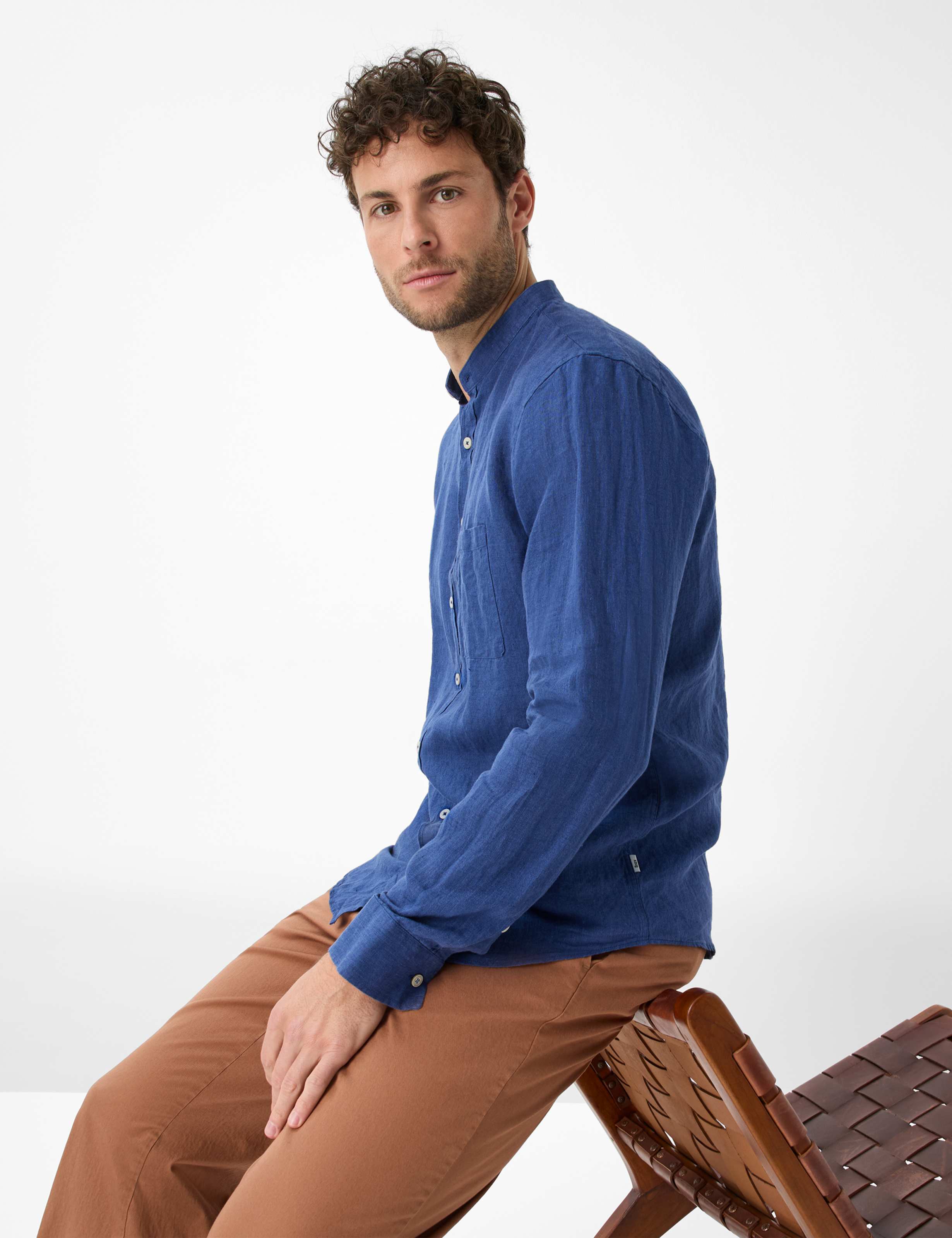 Homme Style LARS Bleu Foncé  Détail 1