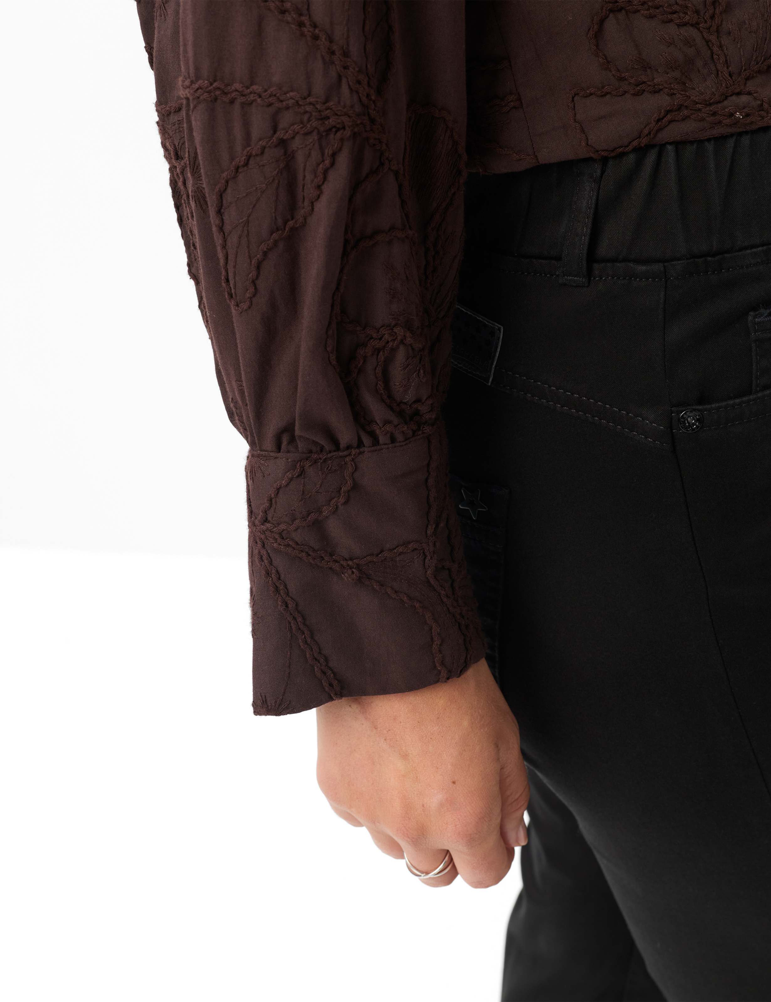 Damen Style LAVINA STRAIGHT Schwarz Super Slim Fit Detail 2