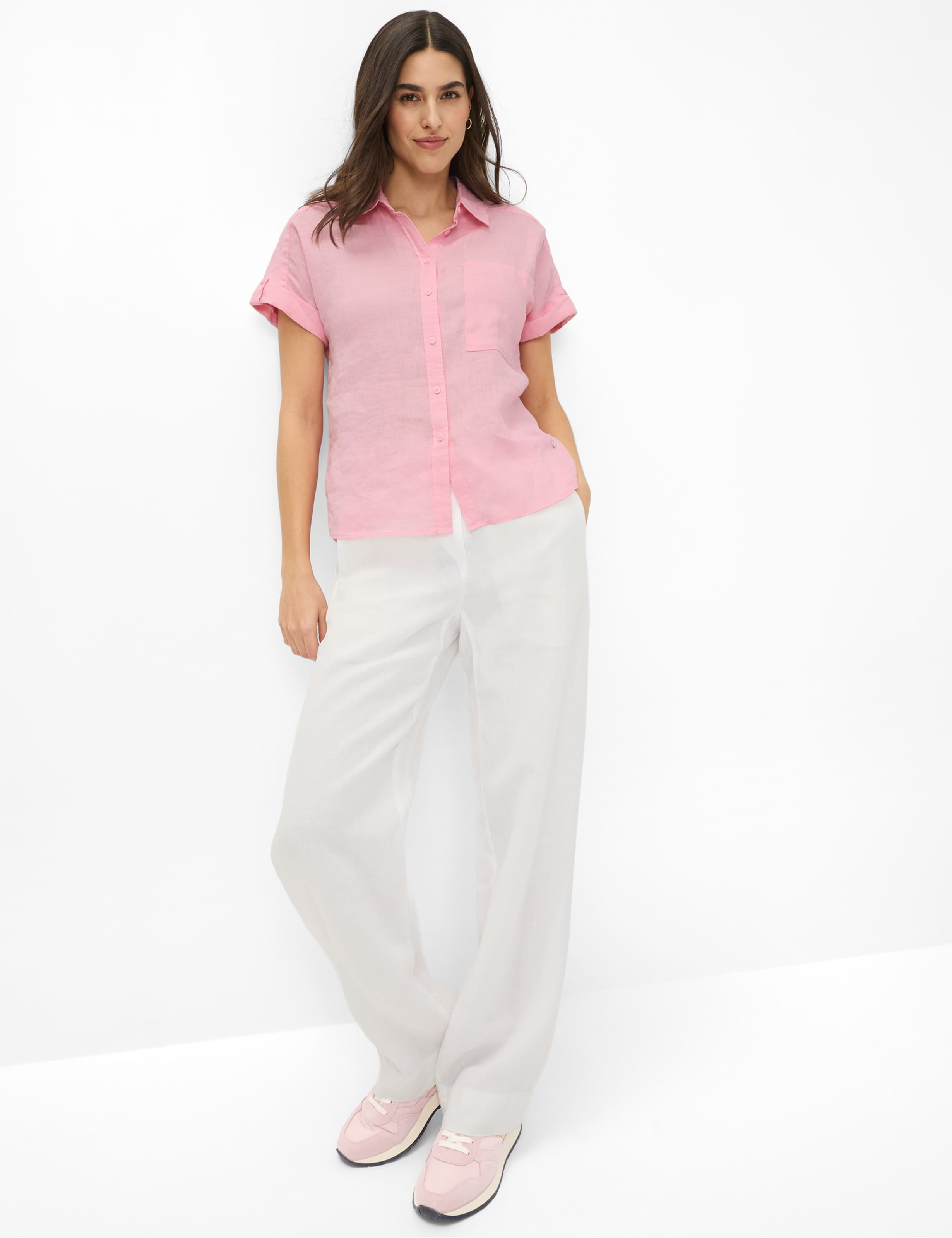 Dames Style VIV Roze  Model outfit