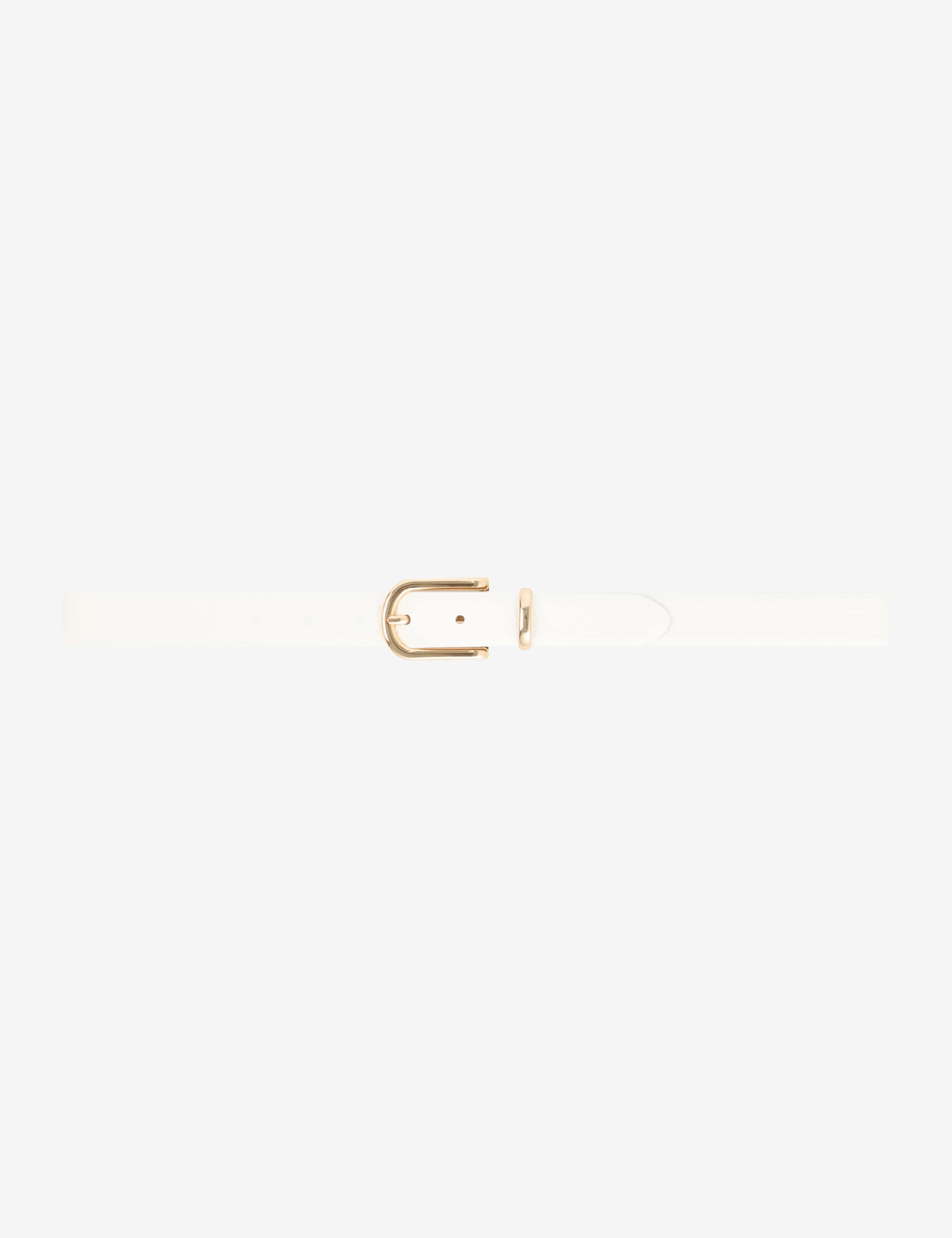 Women Style WOMEN´S BELT Cream White  Detail 1