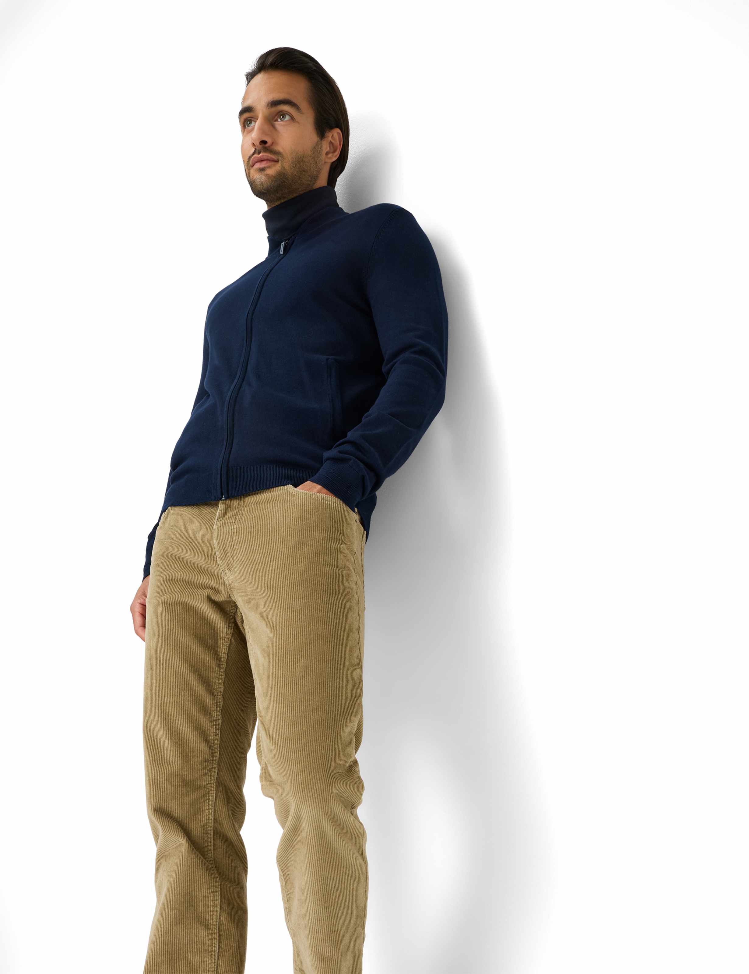 Herren Style COOPER Beige Regular Fit Detail 1